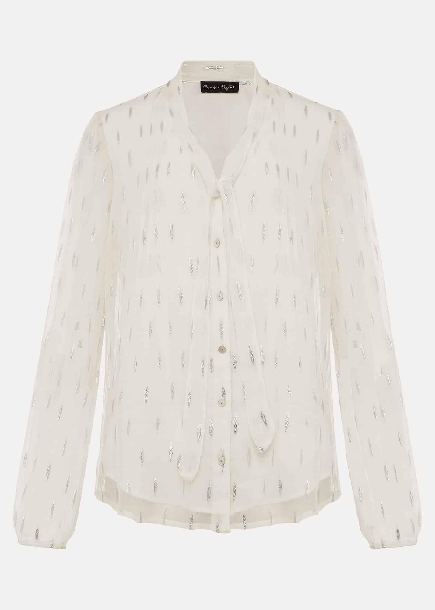 Delila Shimmer Blouse