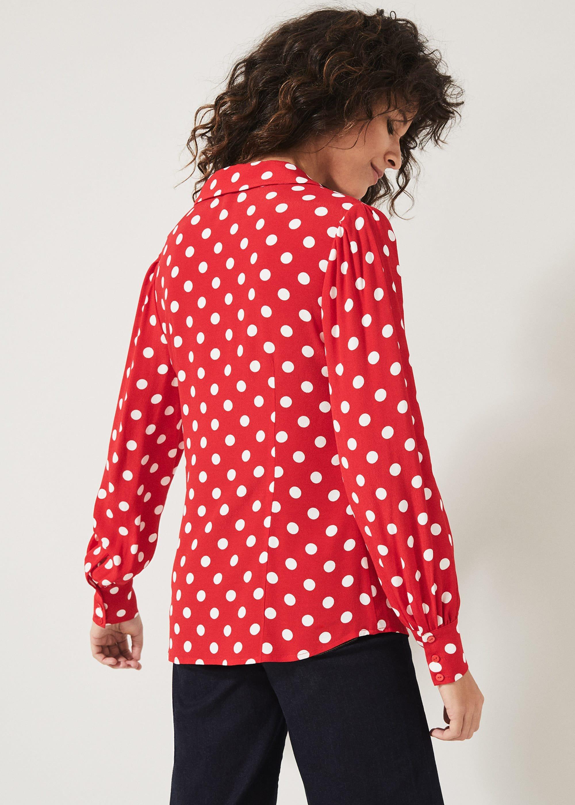 Marilyn Spot Blouse