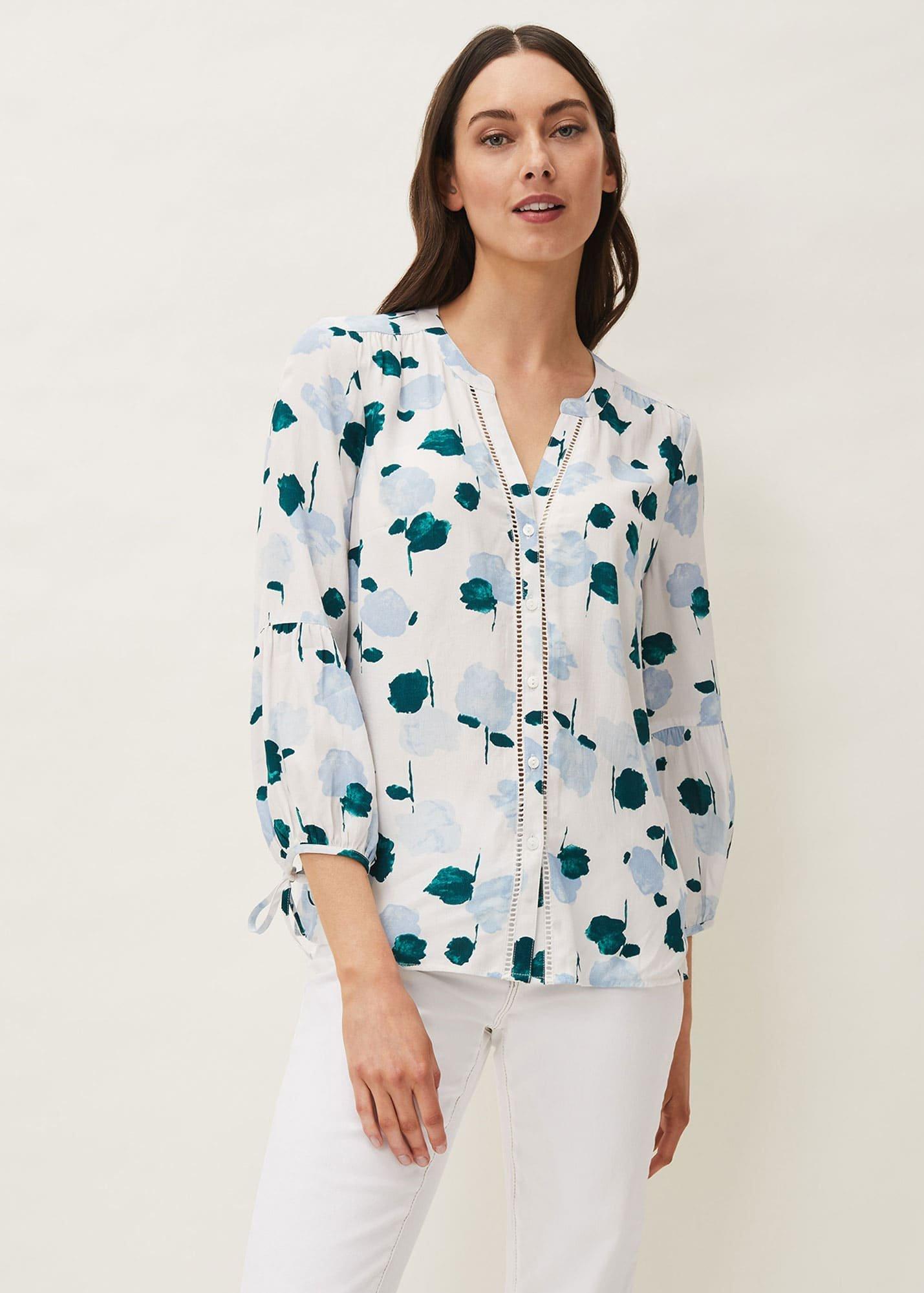Aspen Floral Print Blouse
