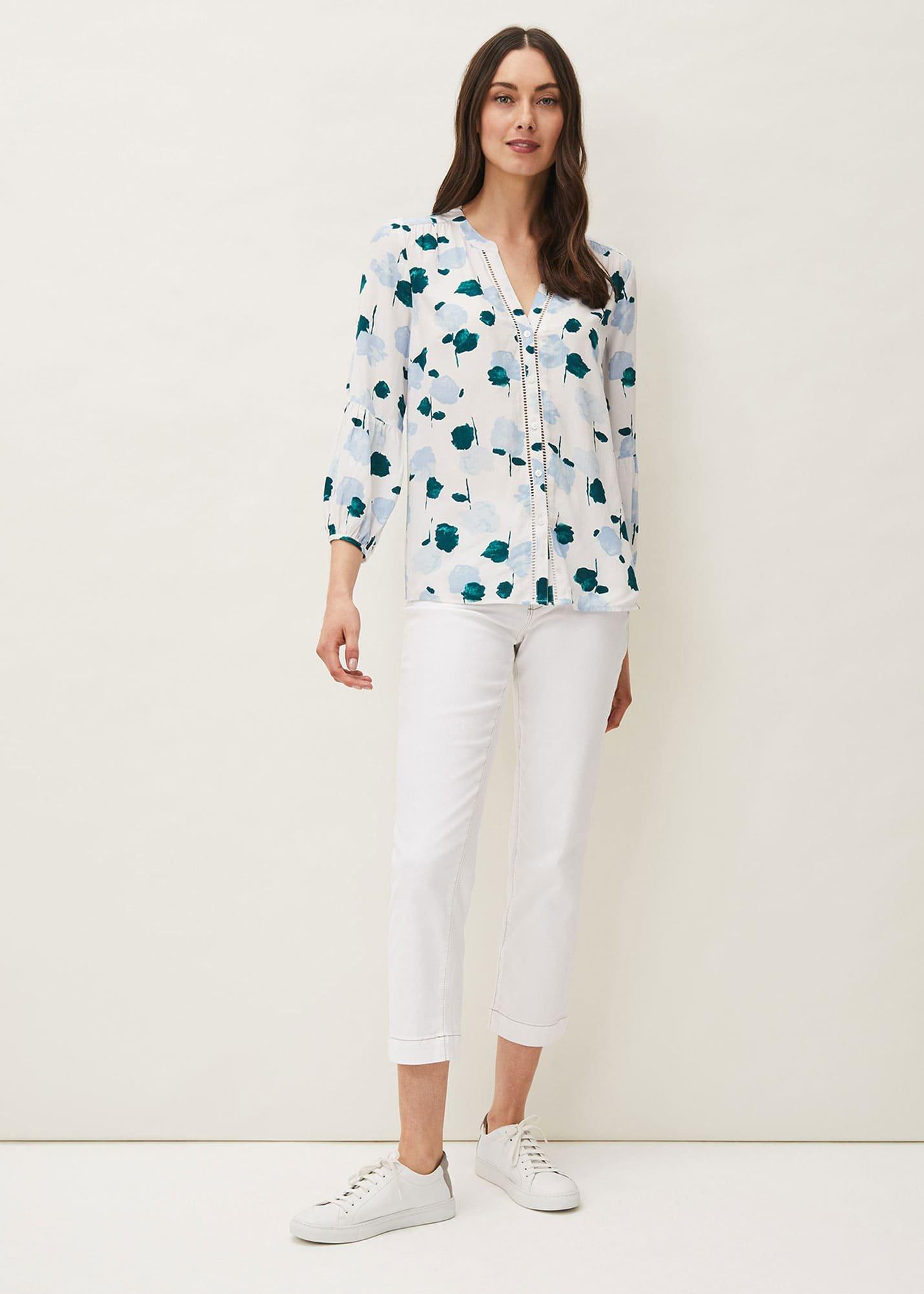 Aspen Floral Print Blouse