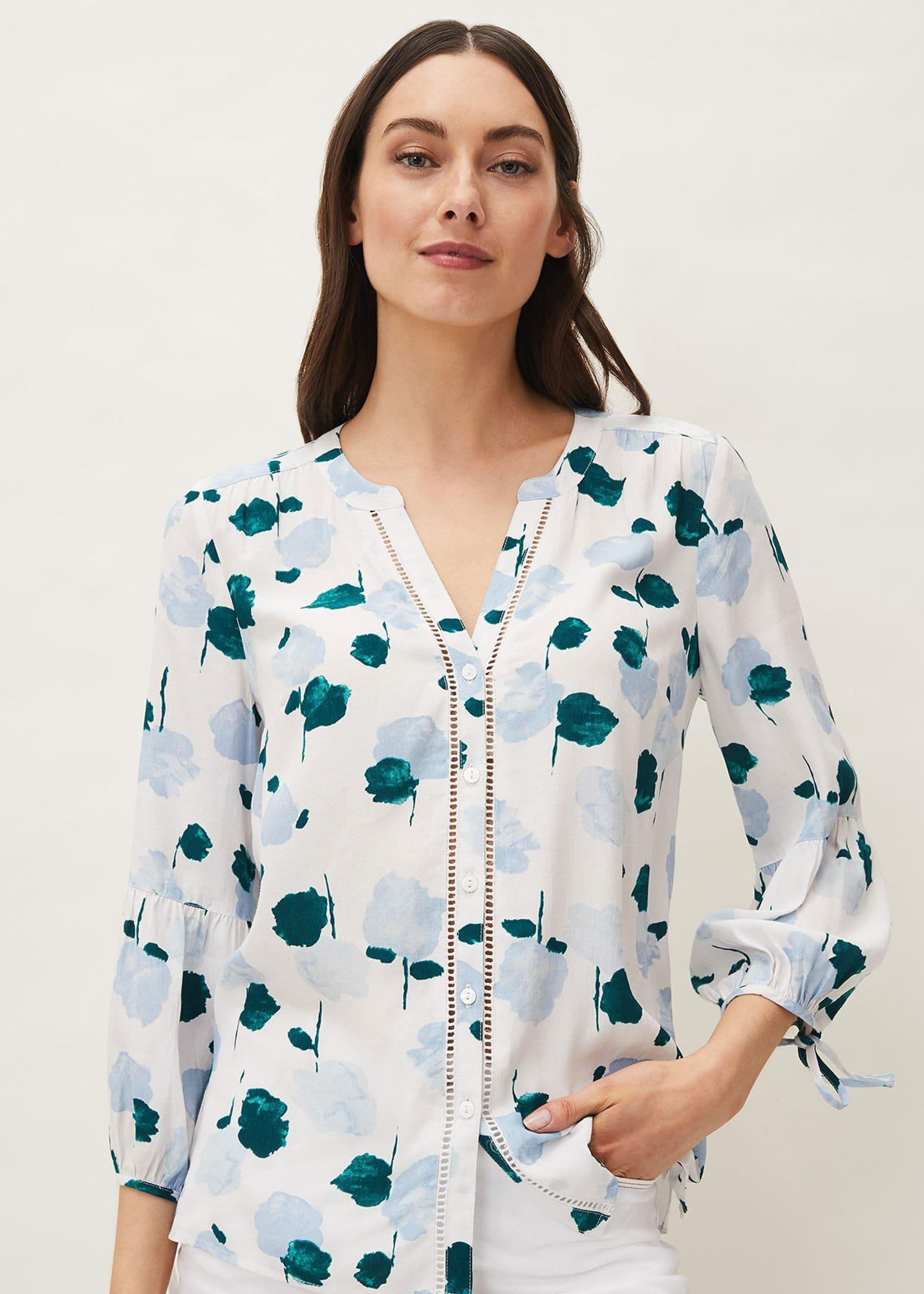 Aspen Floral Print Blouse