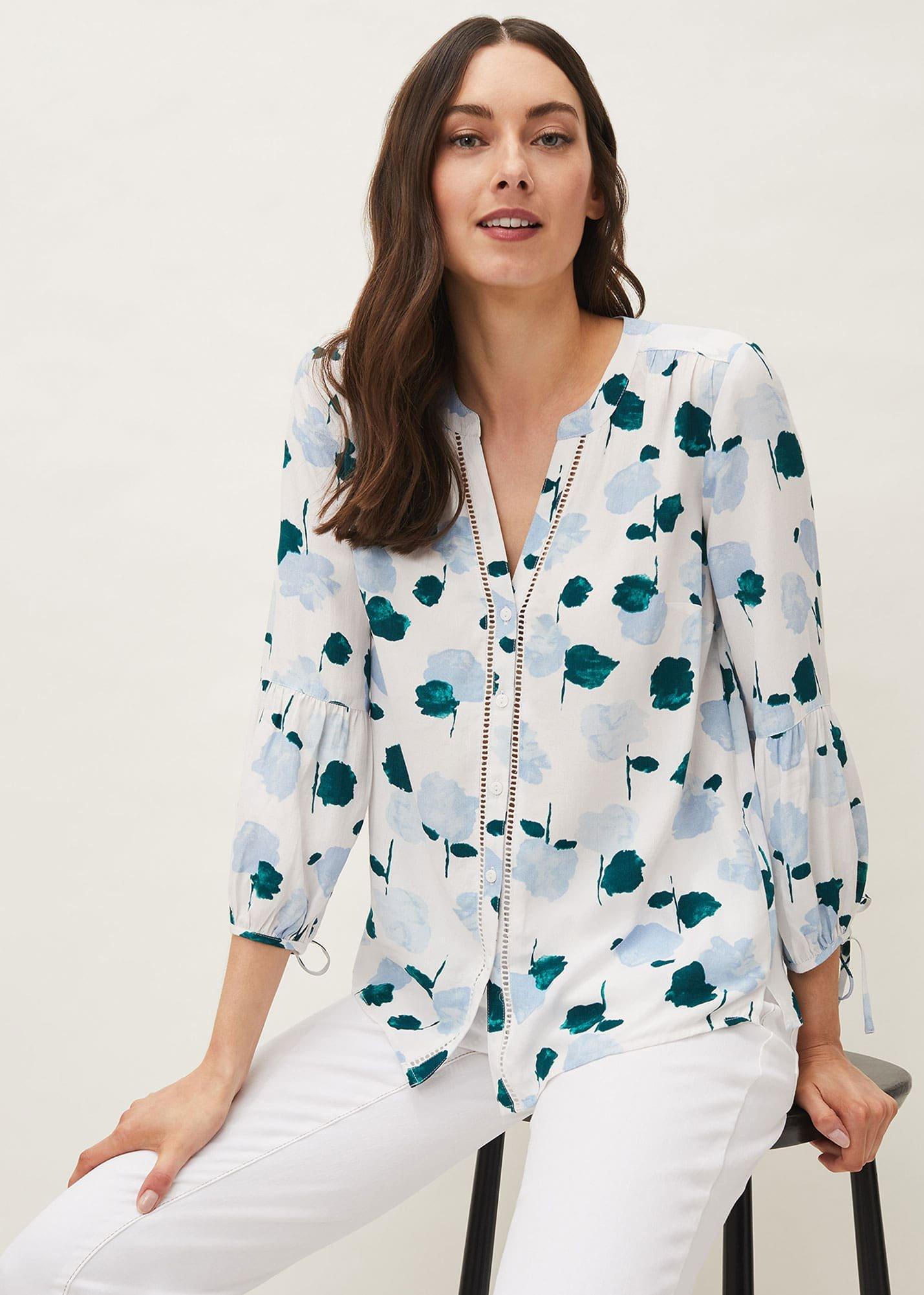 Aspen Floral Print Blouse