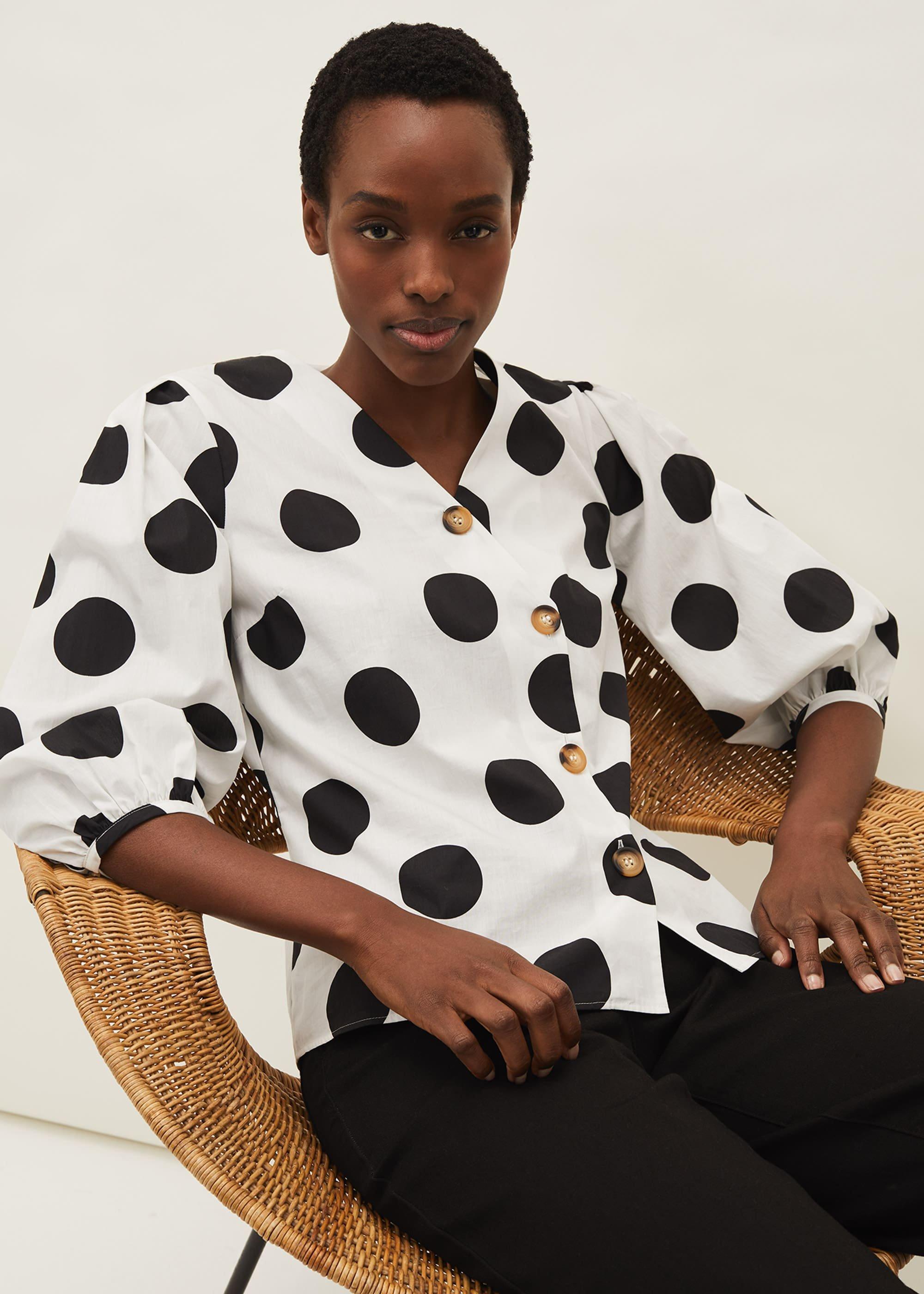 Priyanka Spot Blouse