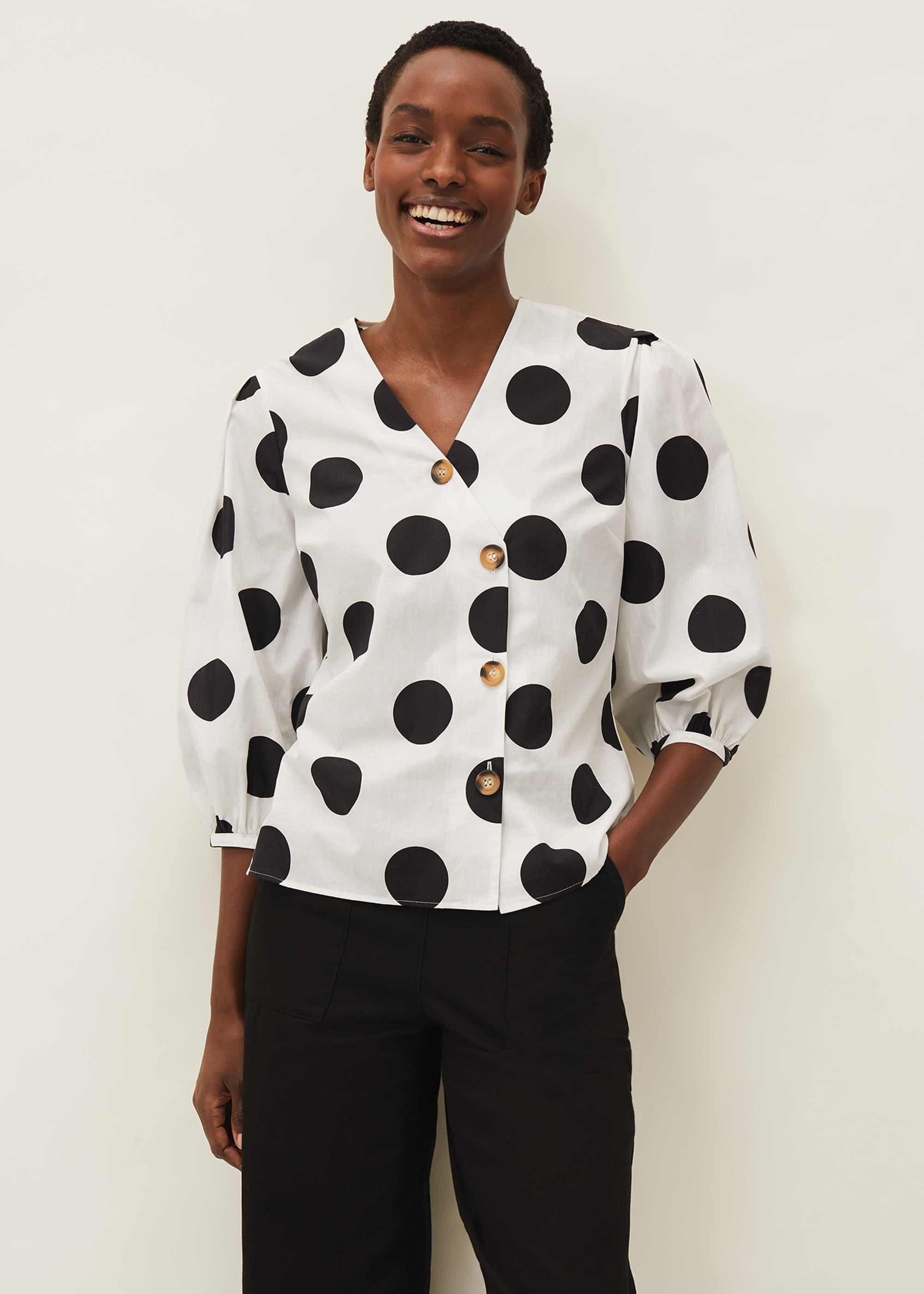 Priyanka Spot Blouse