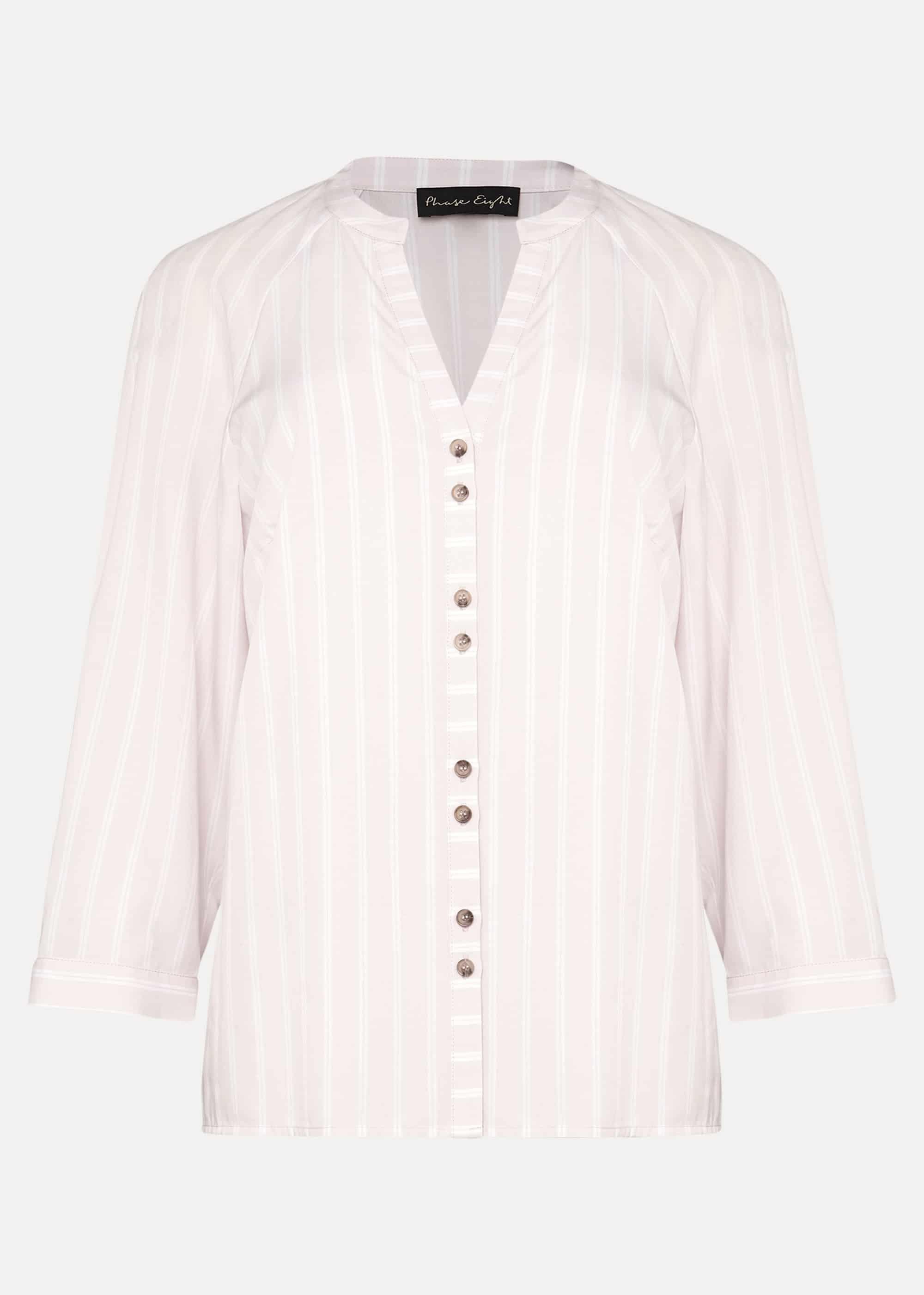 Tazanna Stripe Blouse