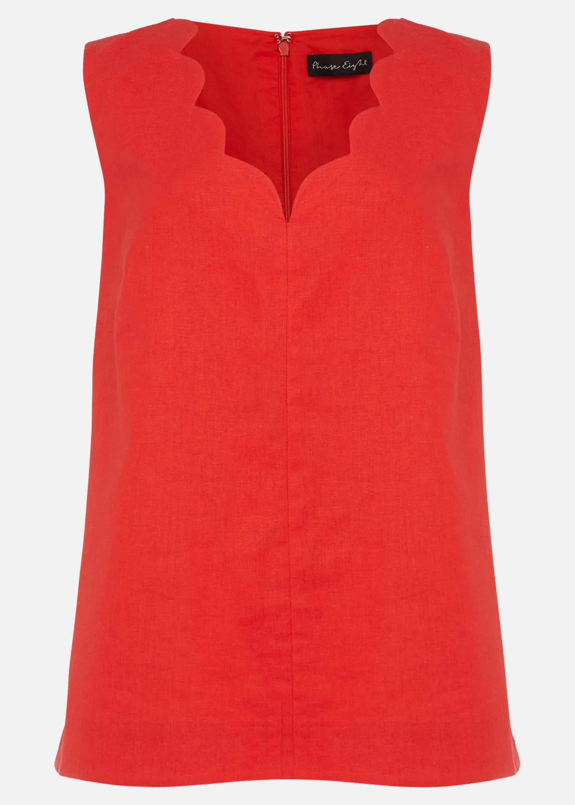 Celina Scallop Blouse