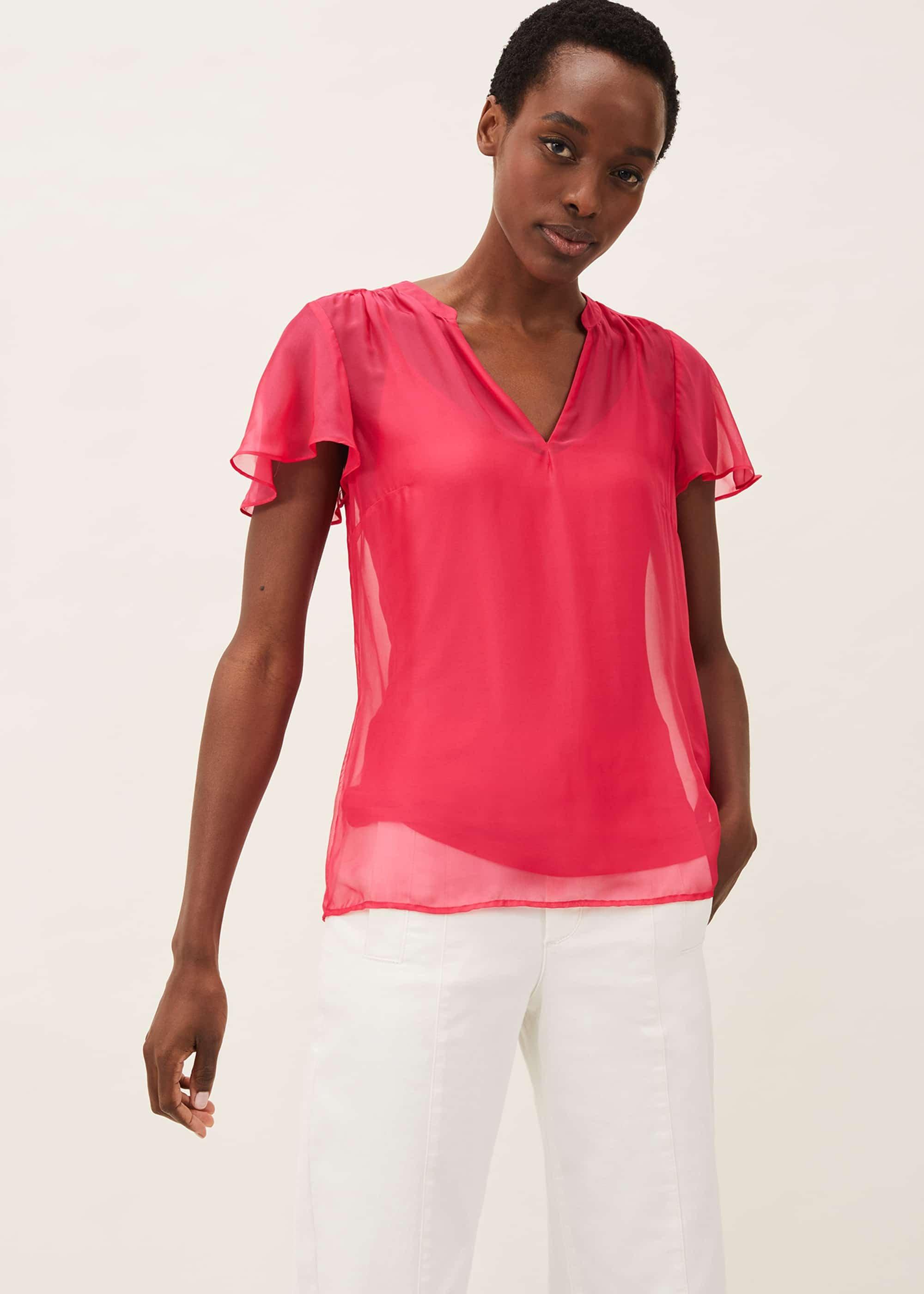 Naya Silk Fitted Blouse