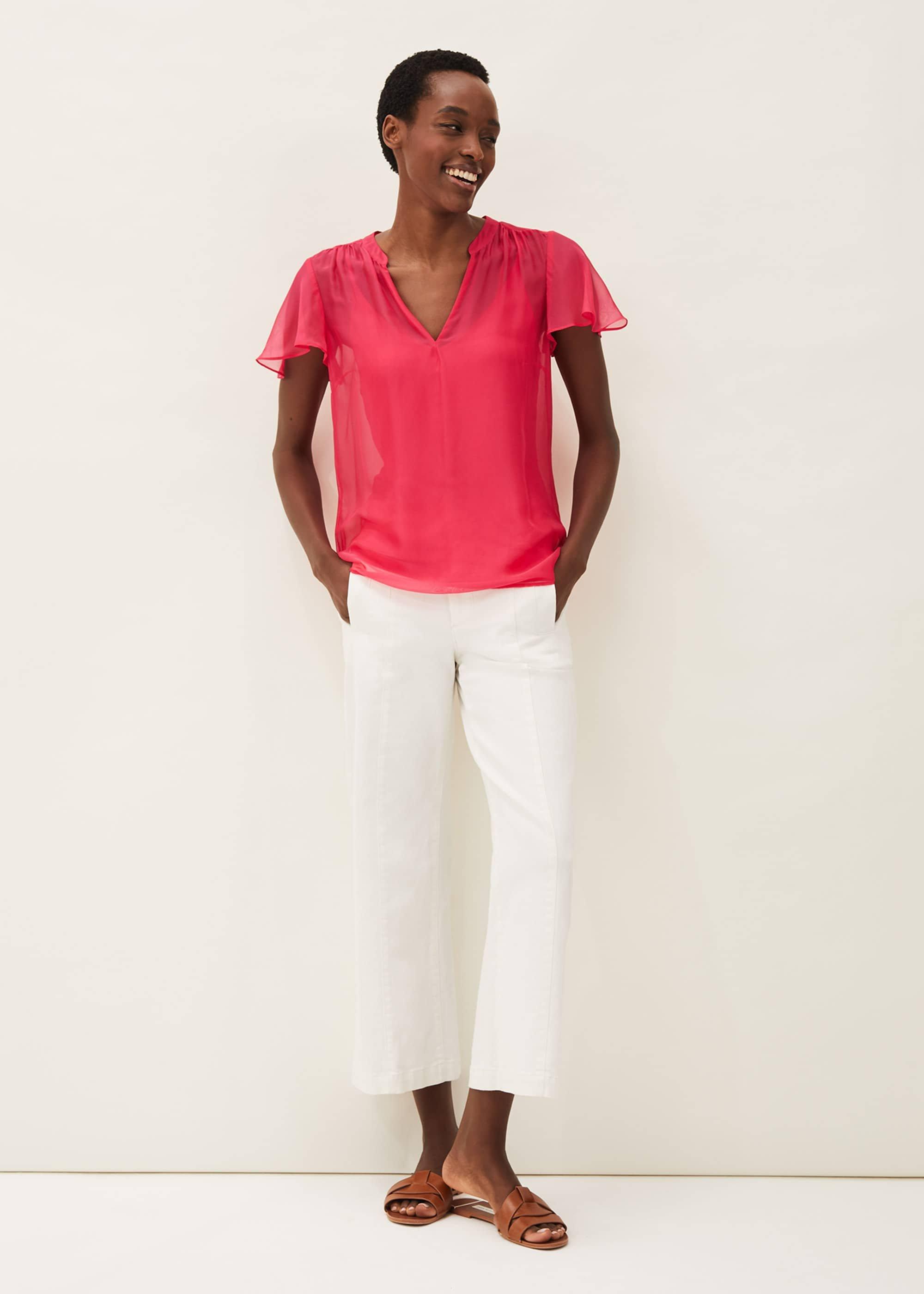 Naya Silk Fitted Blouse