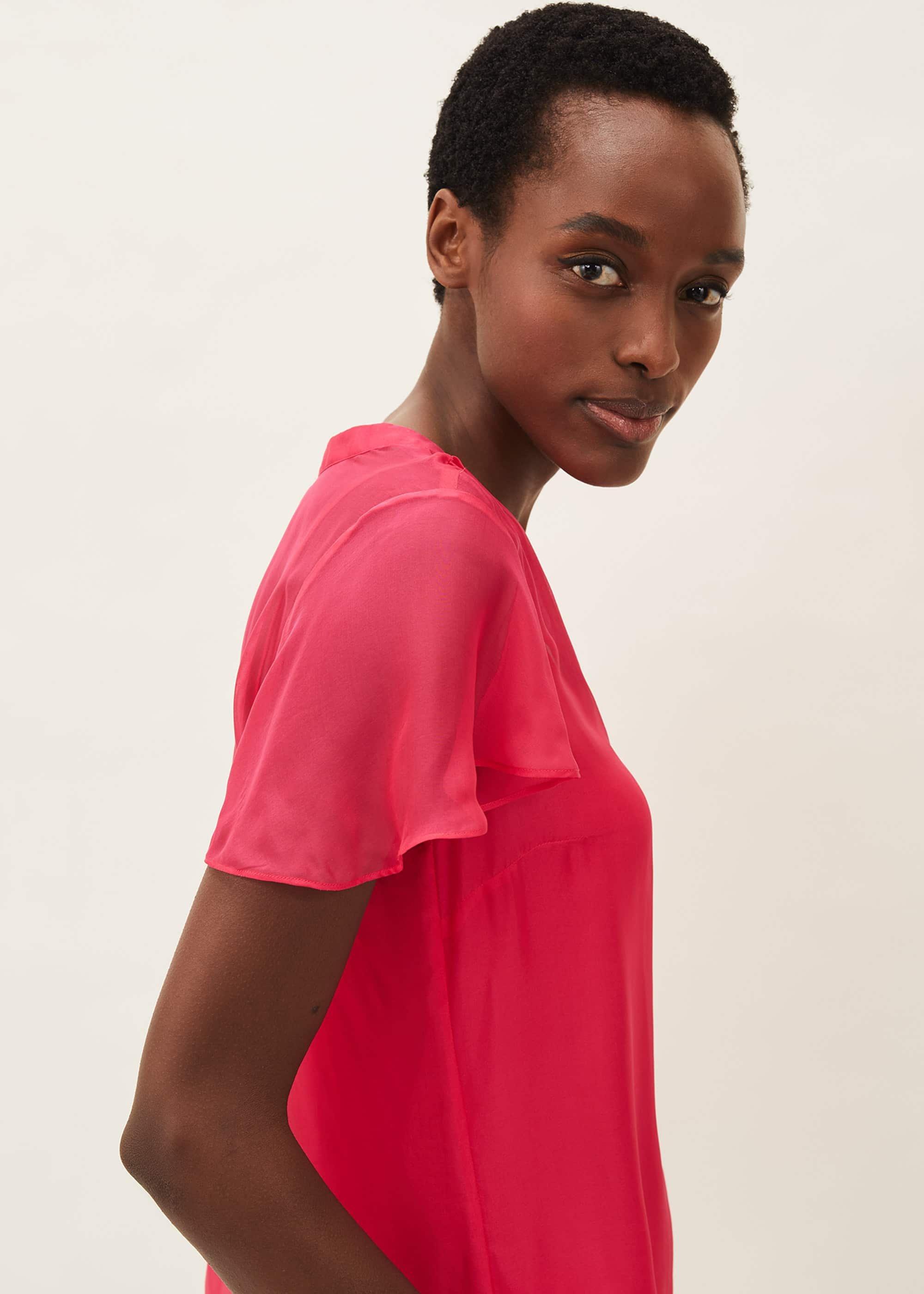 Naya Silk Fitted Blouse