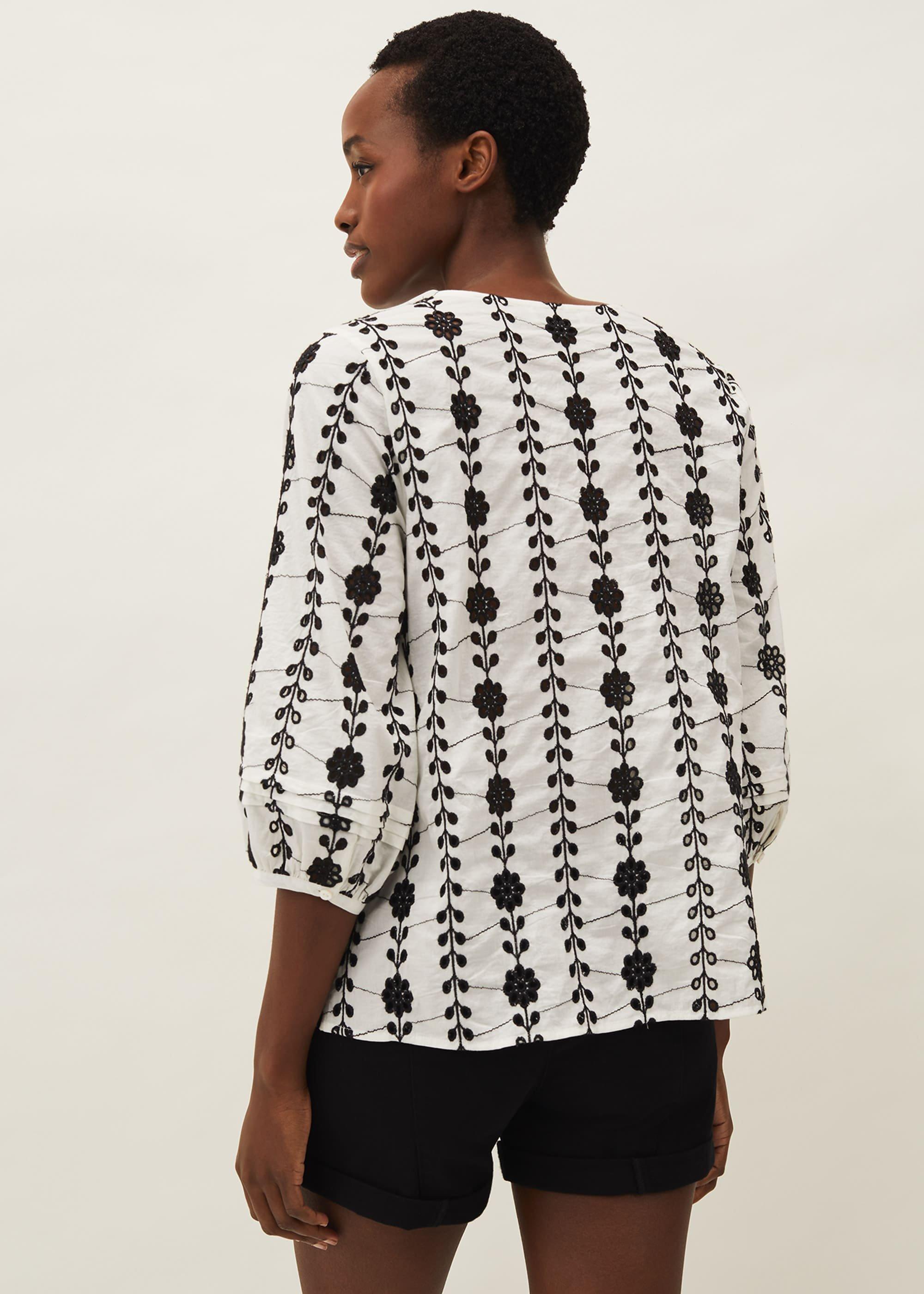 Caela Broderie Blouse