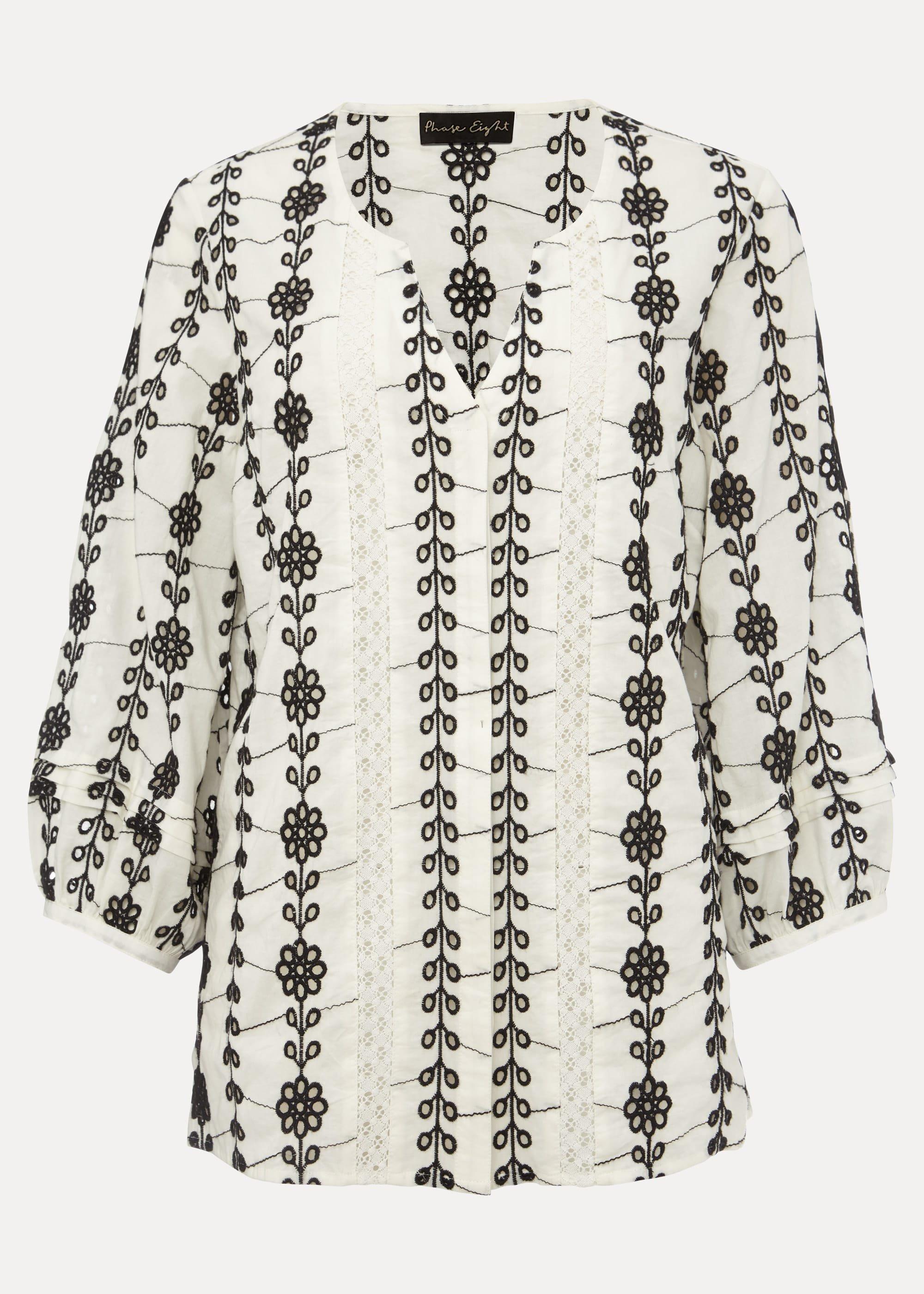 Caela Broderie Blouse
