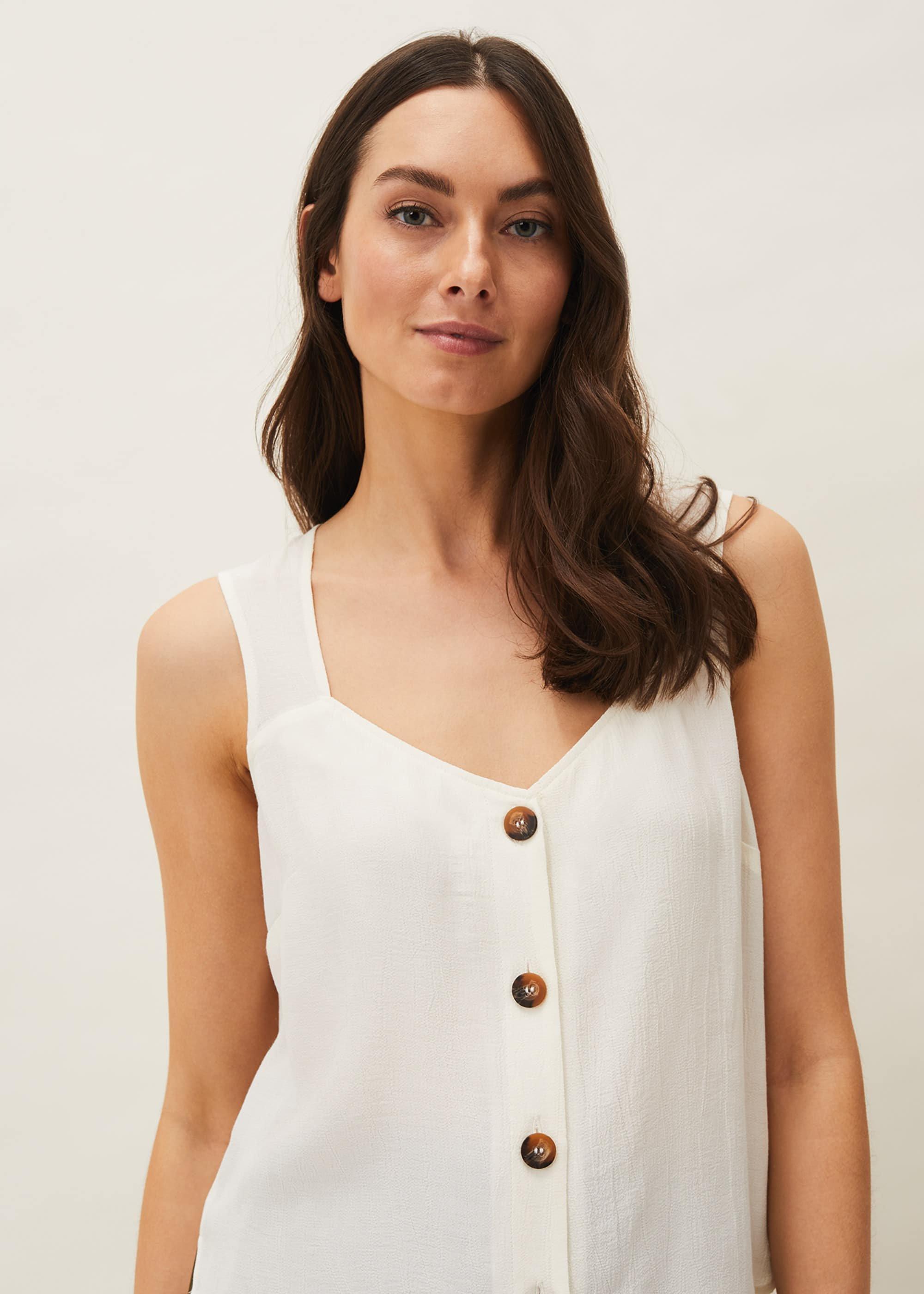 Calandra Button Cami