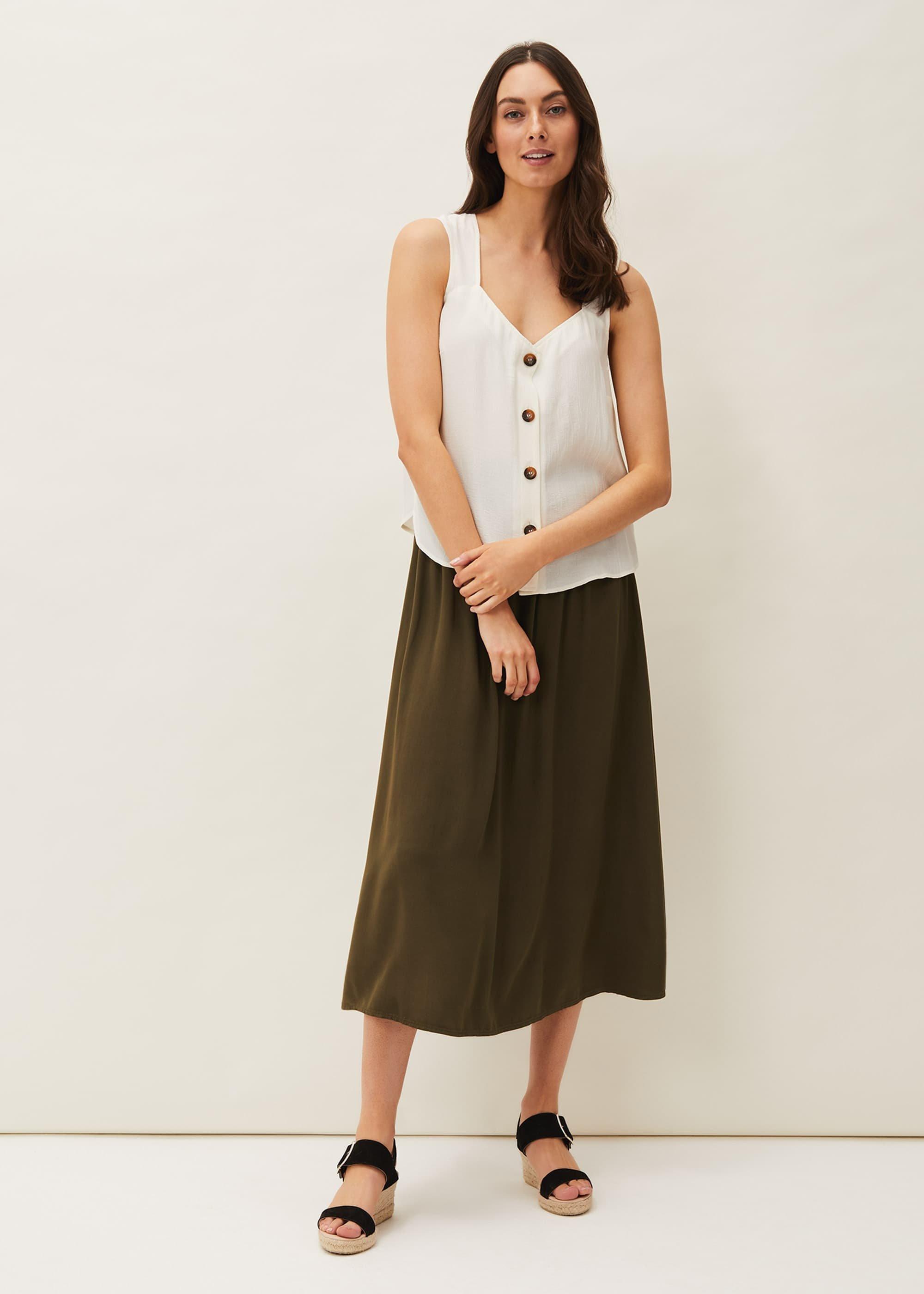 Calandra Button Cami