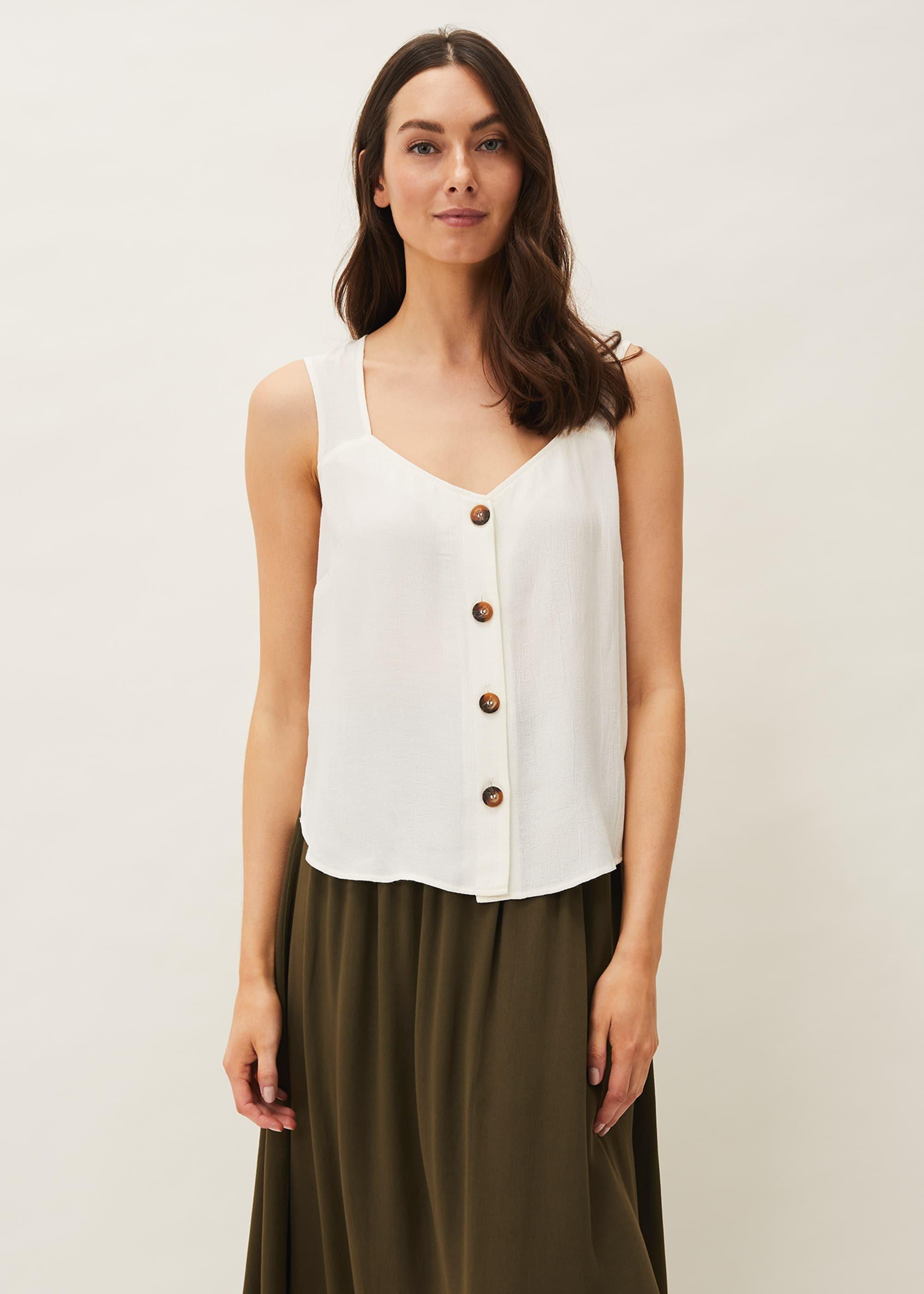 Calandra Button Cami