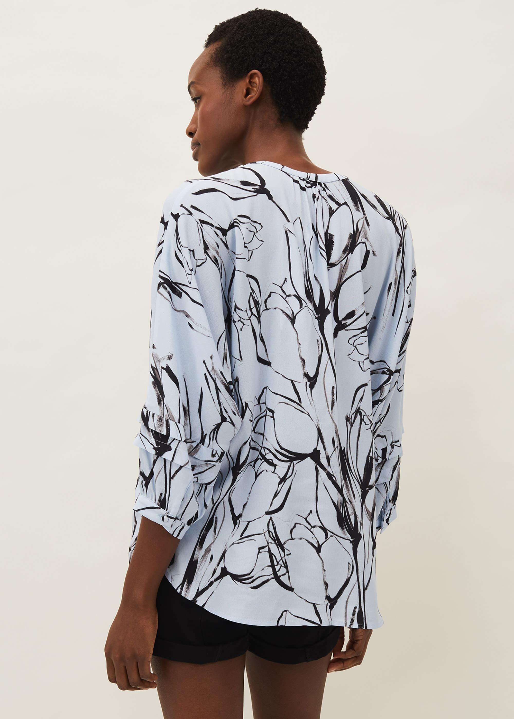 Kalila Tulip Print Blouse