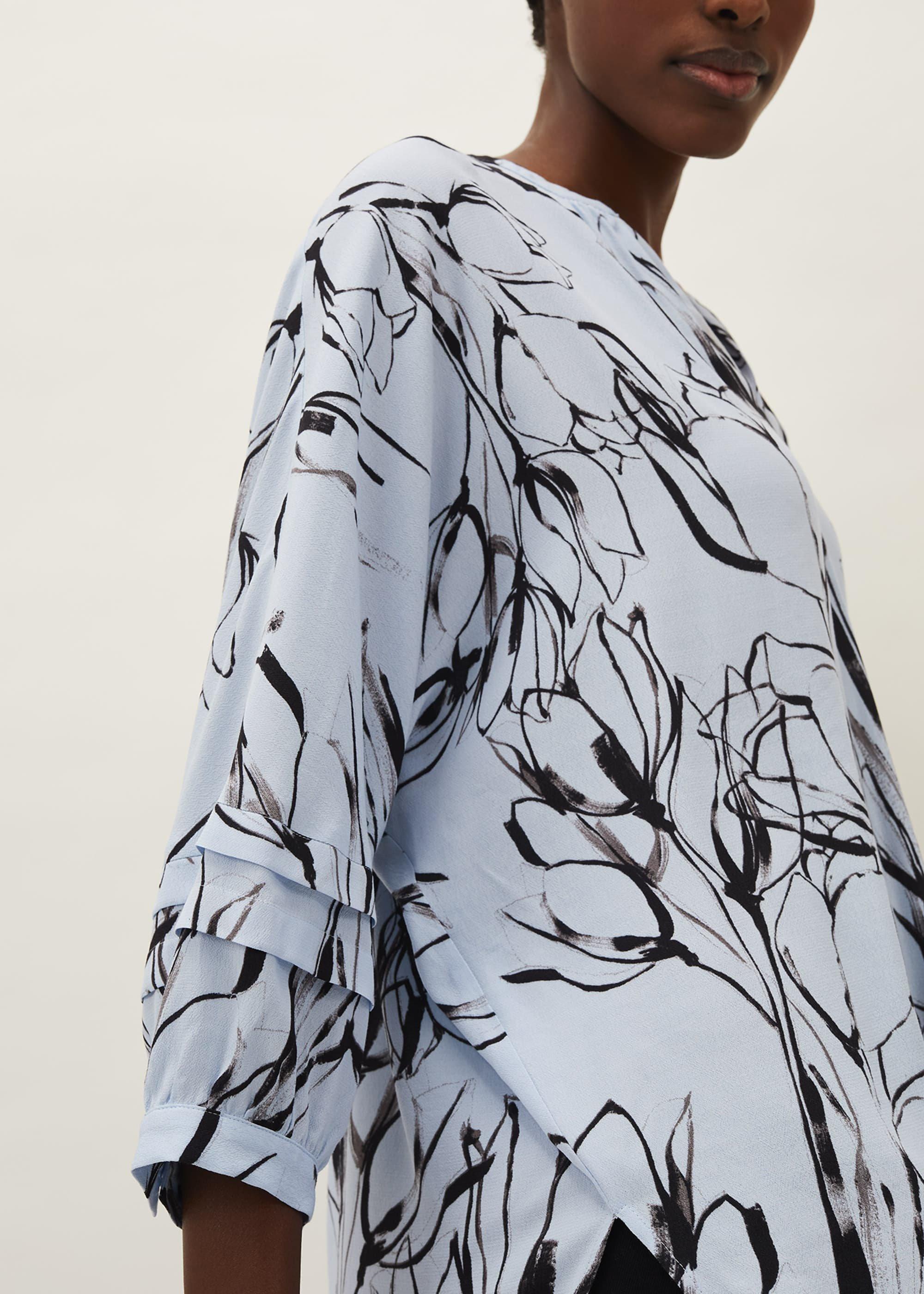 Kalila Tulip Print Blouse