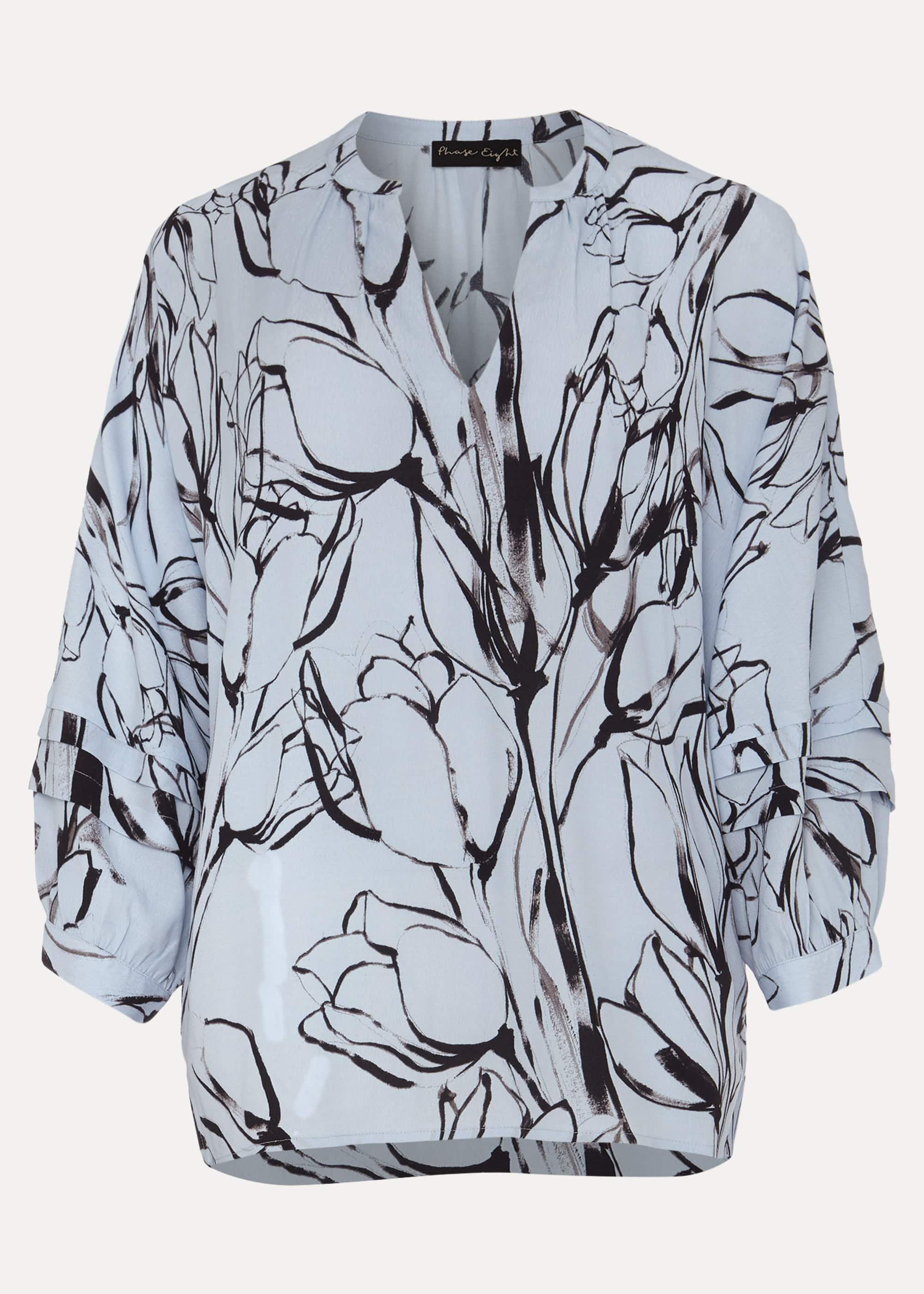 Kalila Tulip Print Blouse