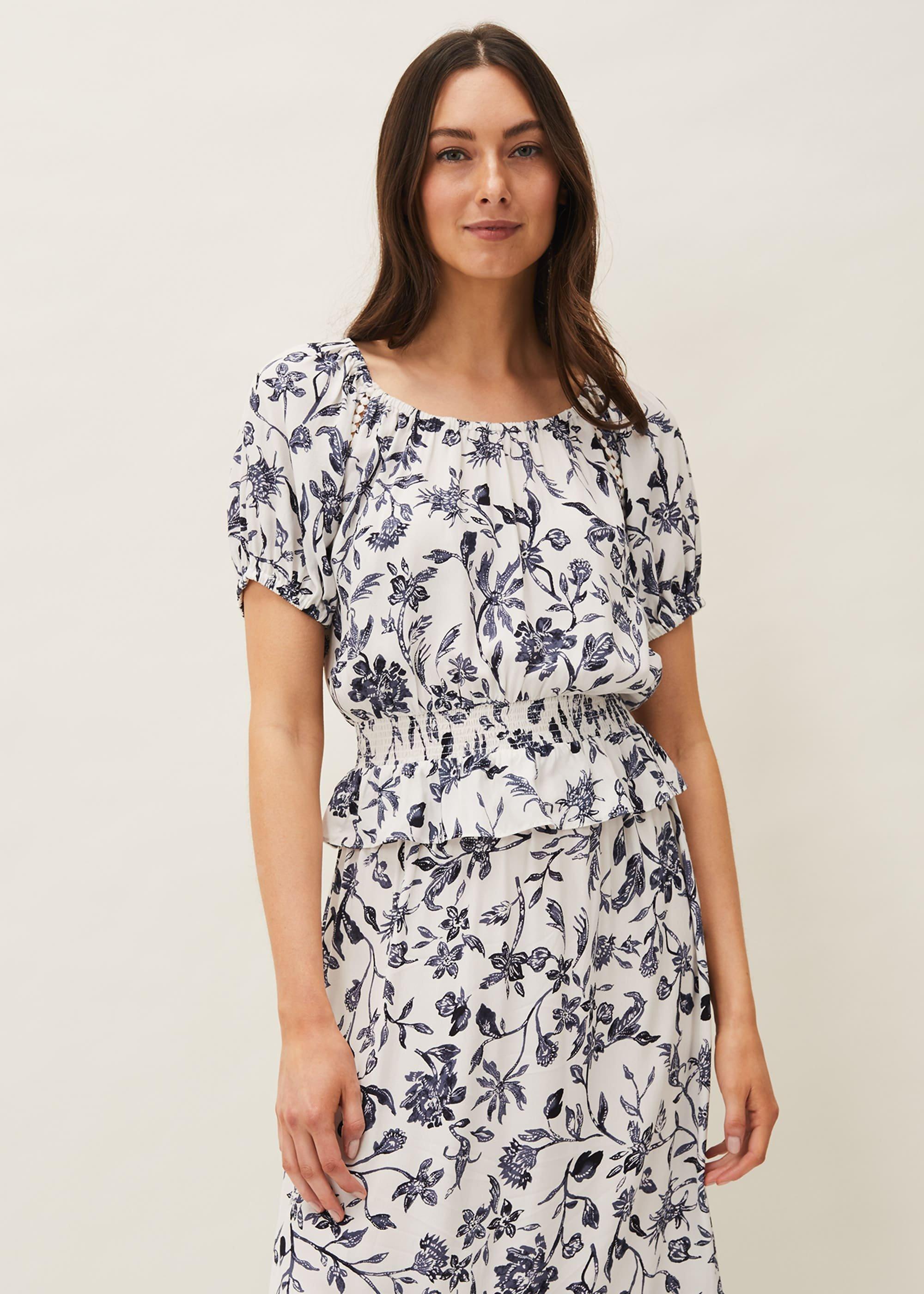Ferne Floral Co-Ord Top