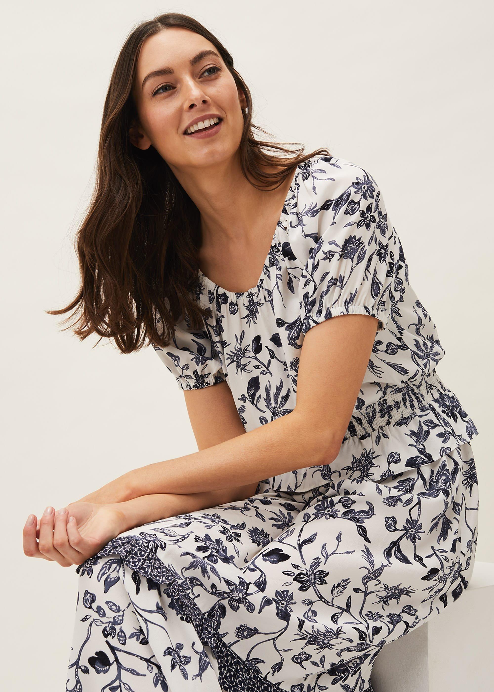 Ferne Floral Co-Ord Top