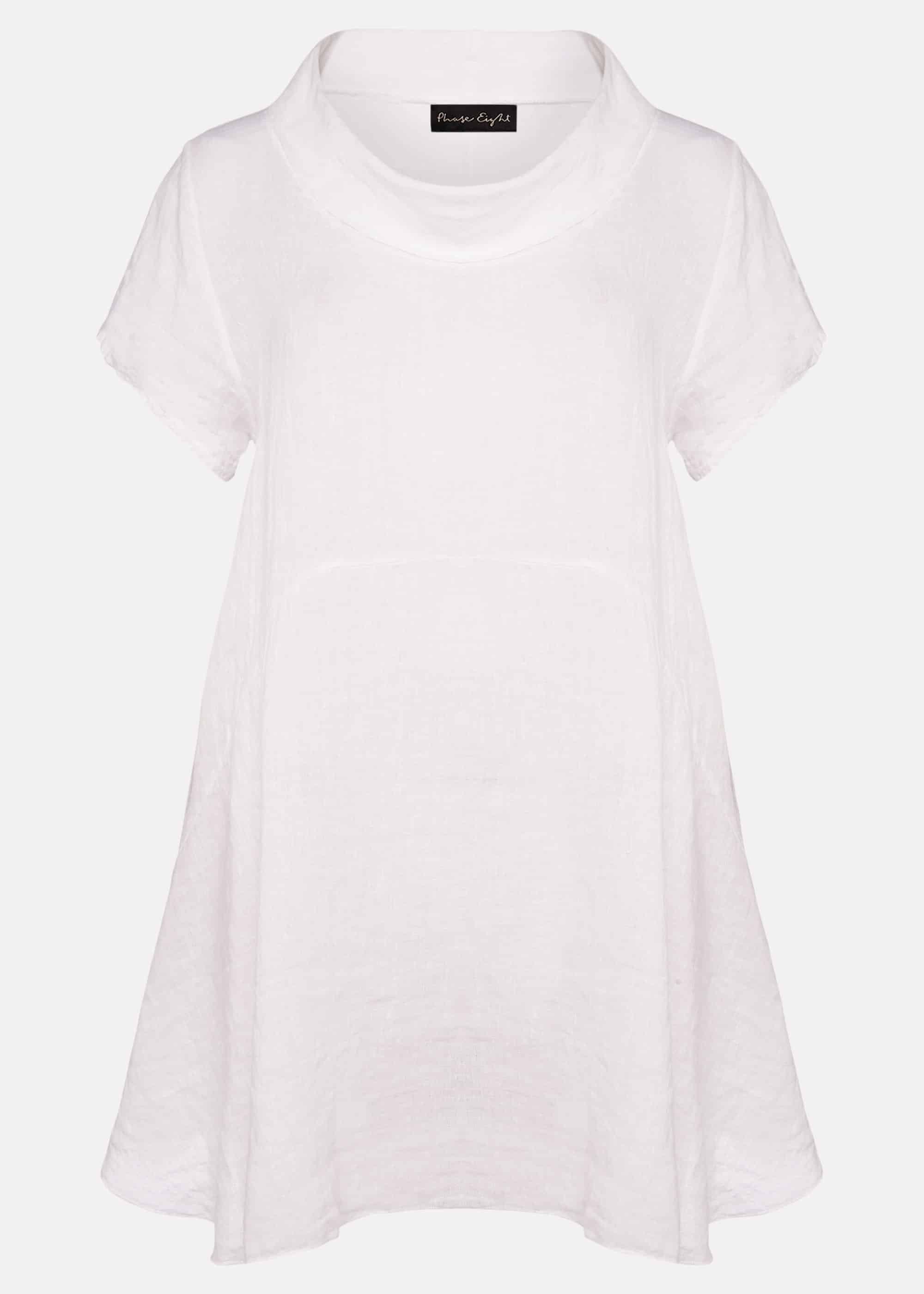 Margo Longline Linen Blouse