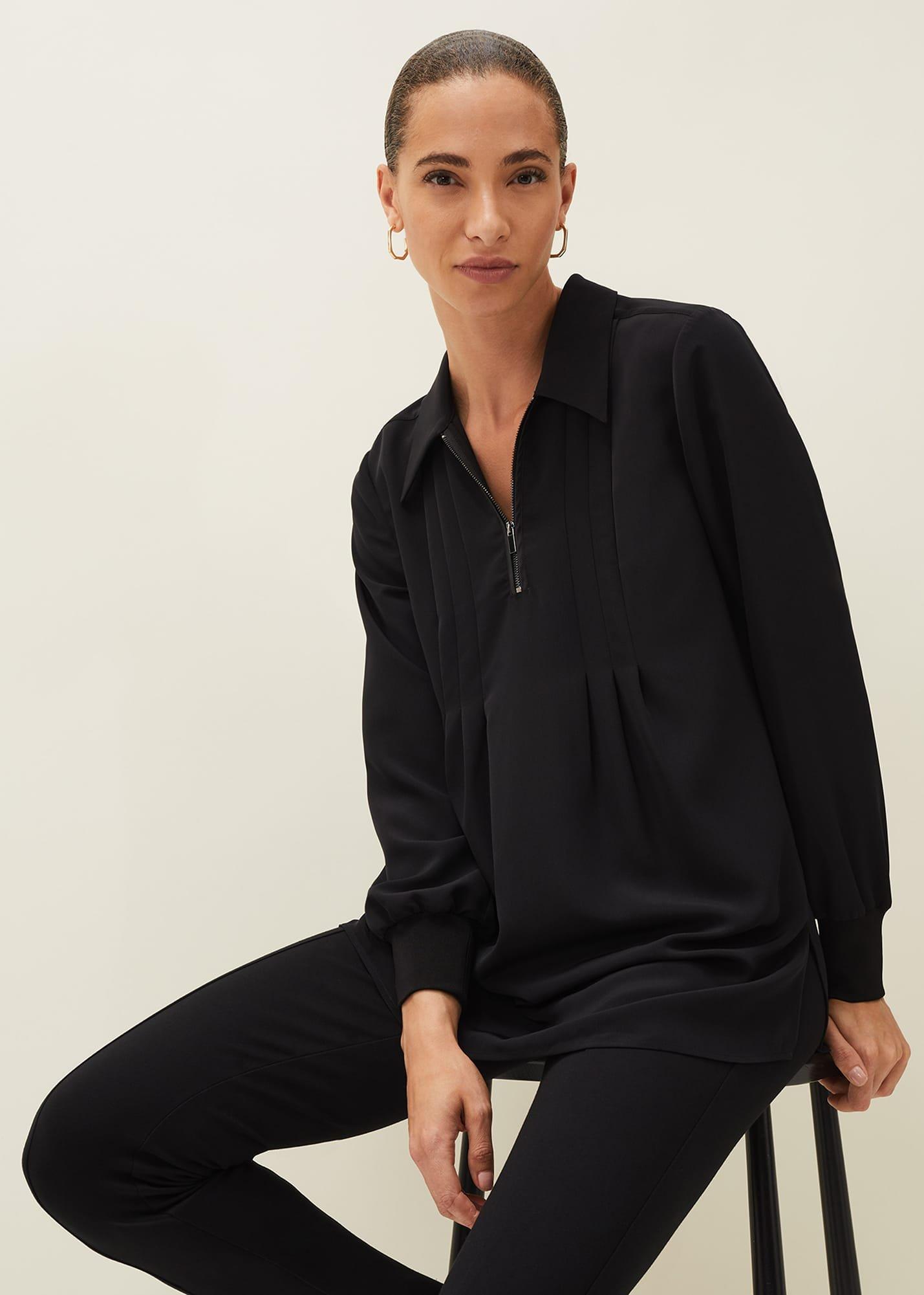 Ginny Zip Front Tunic