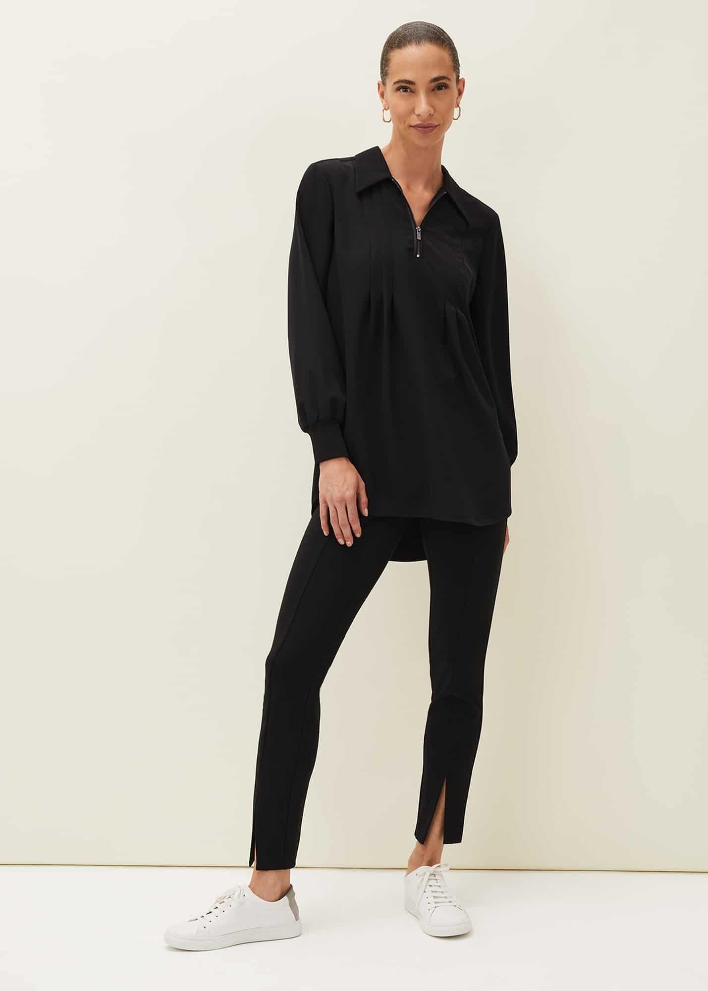 Ginny Zip Front Tunic