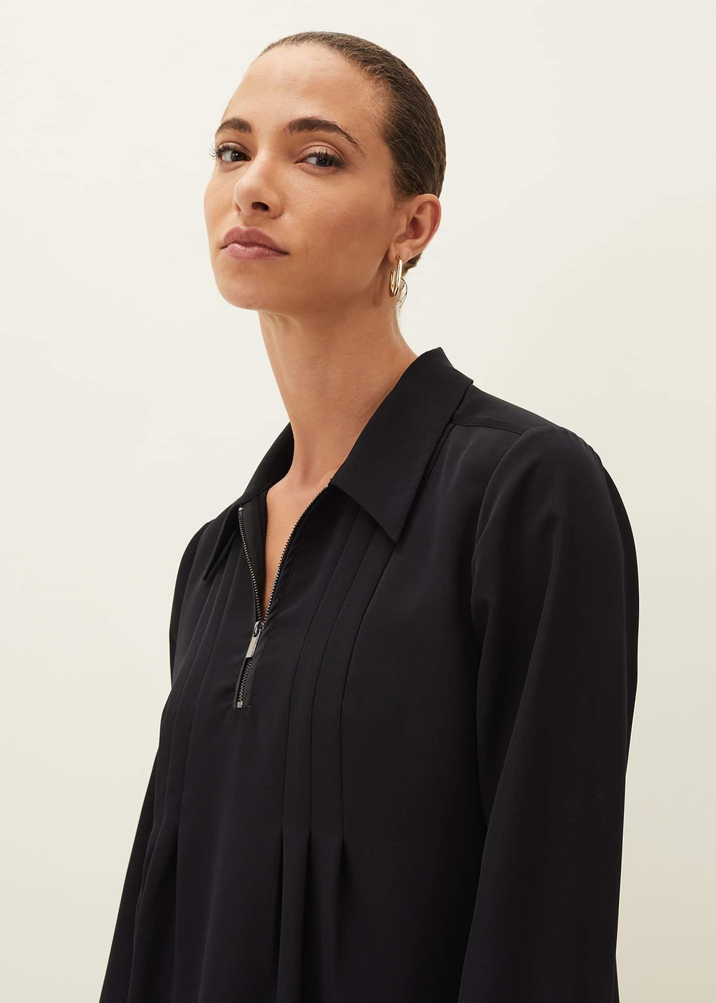 Ginny Zip Front Tunic