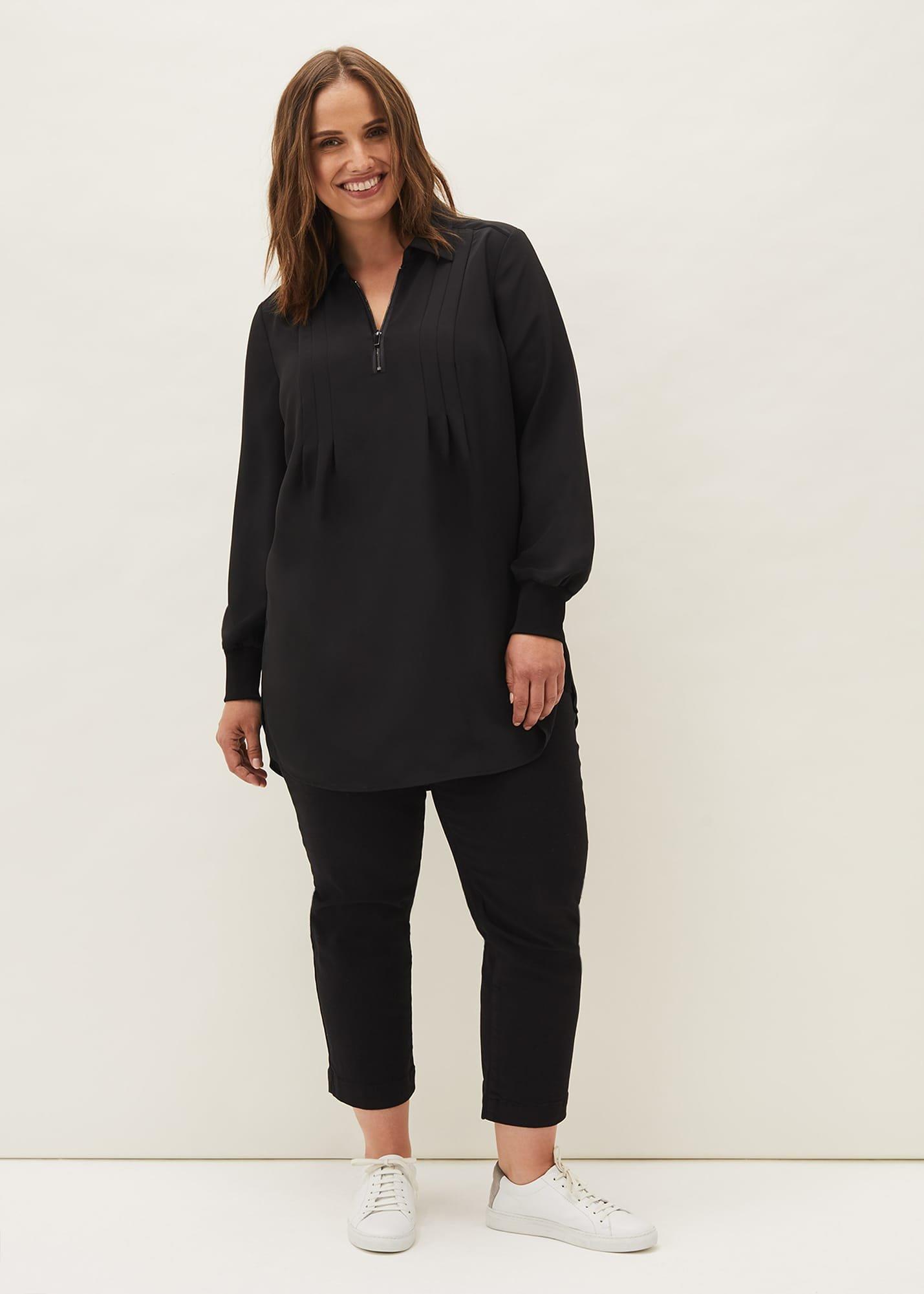 Ginny Zip Front Tunic