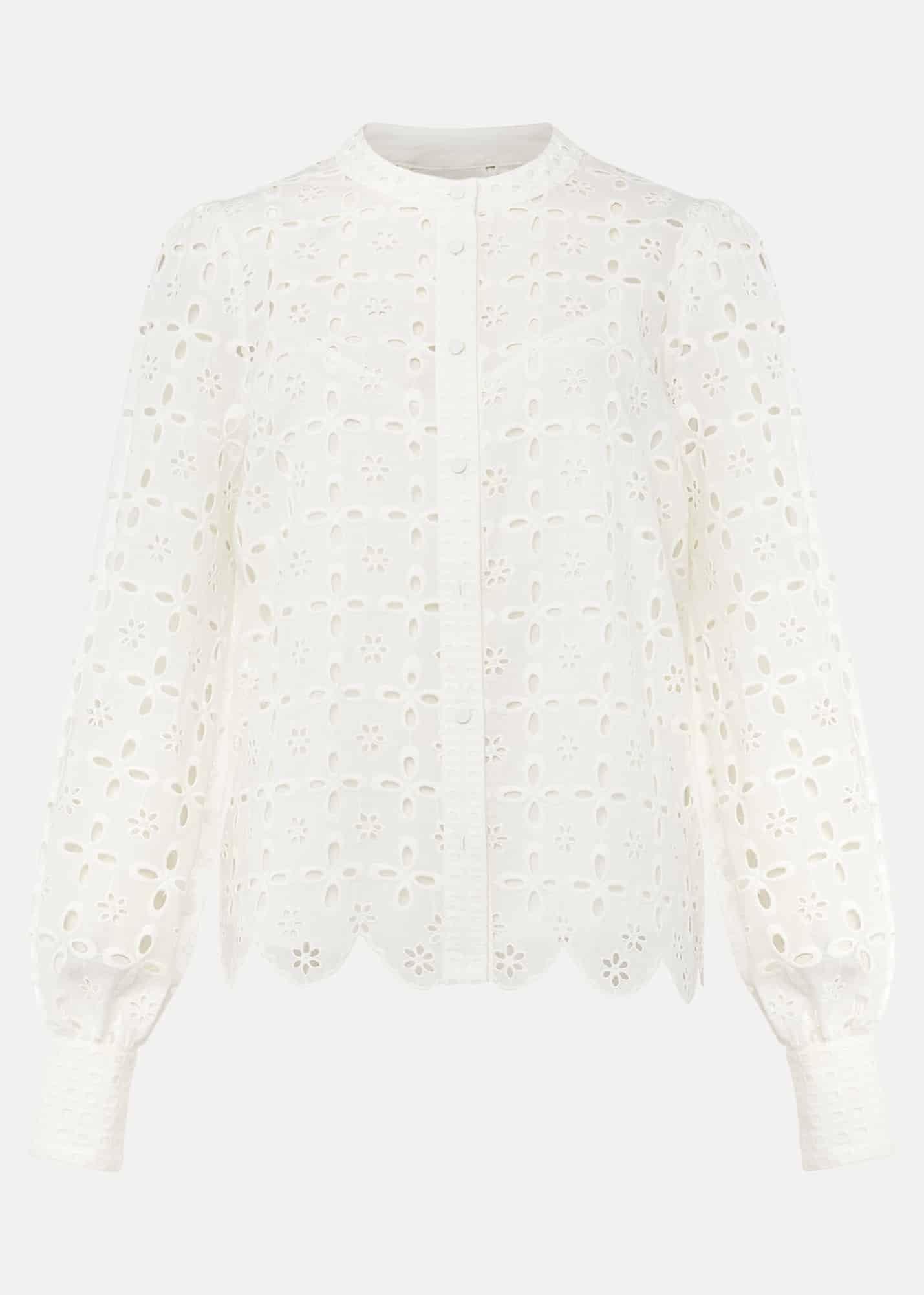 Evianna Broderie Blouse