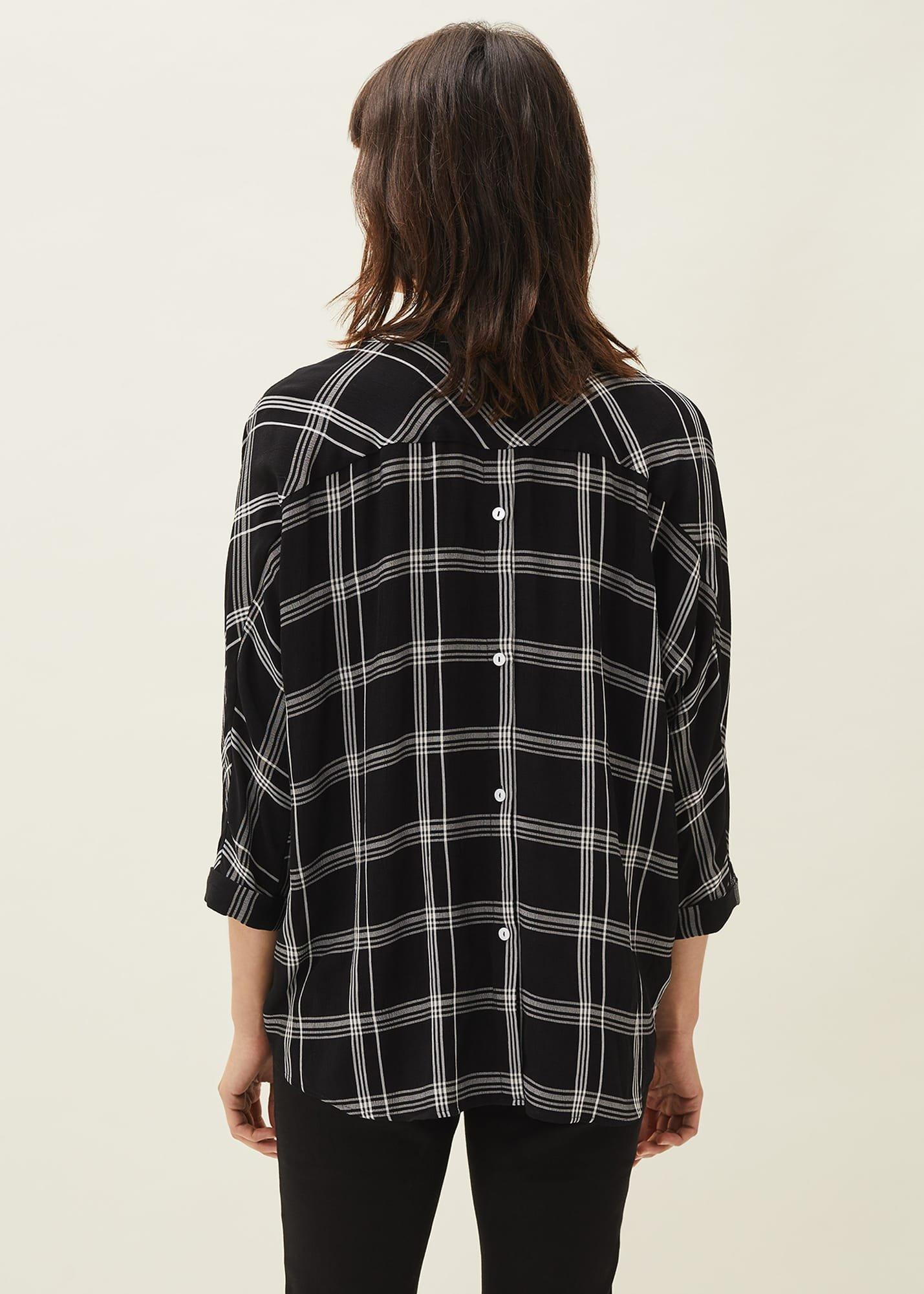 Arella Check Blouse