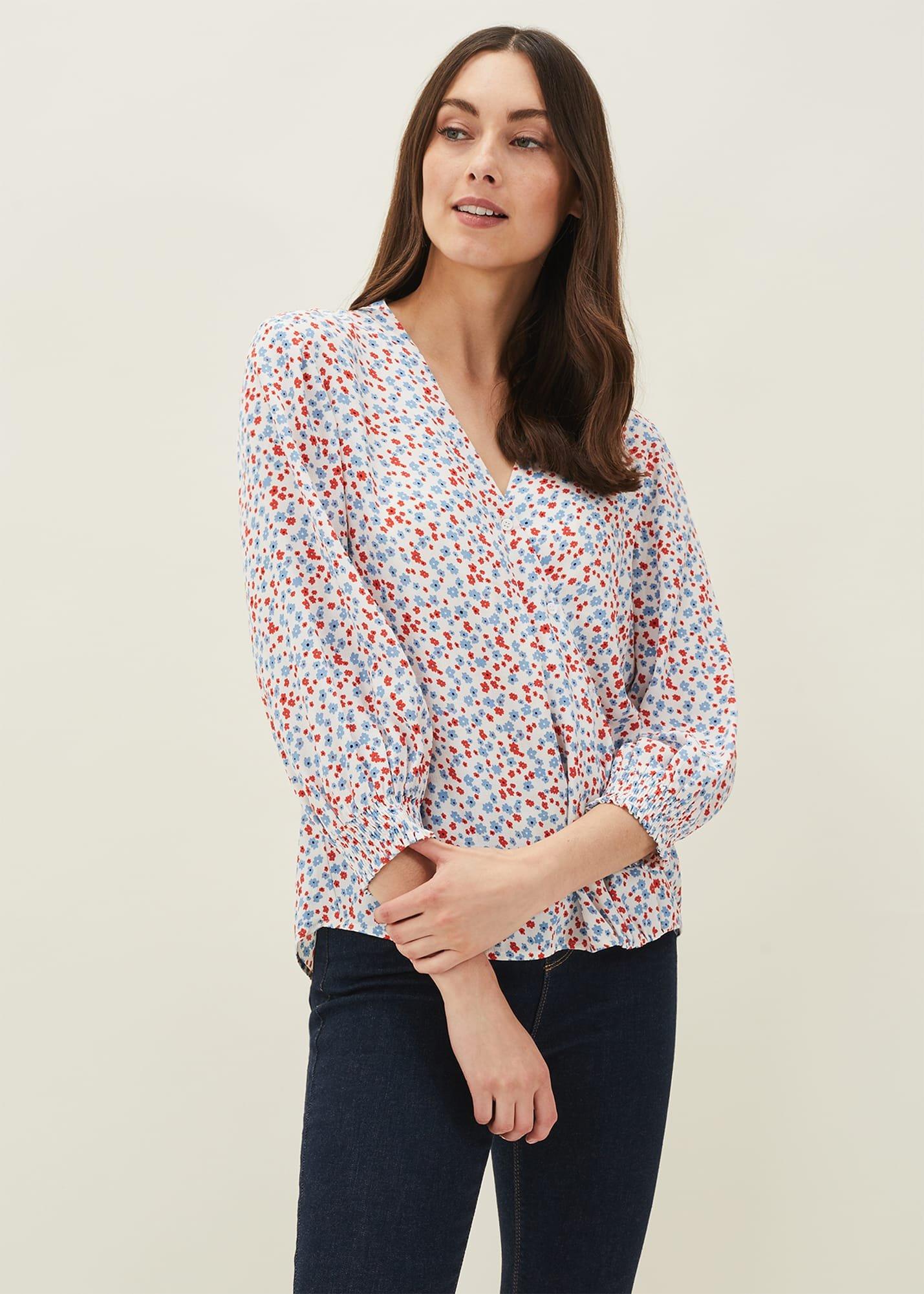 Siera Ditsy Blouse