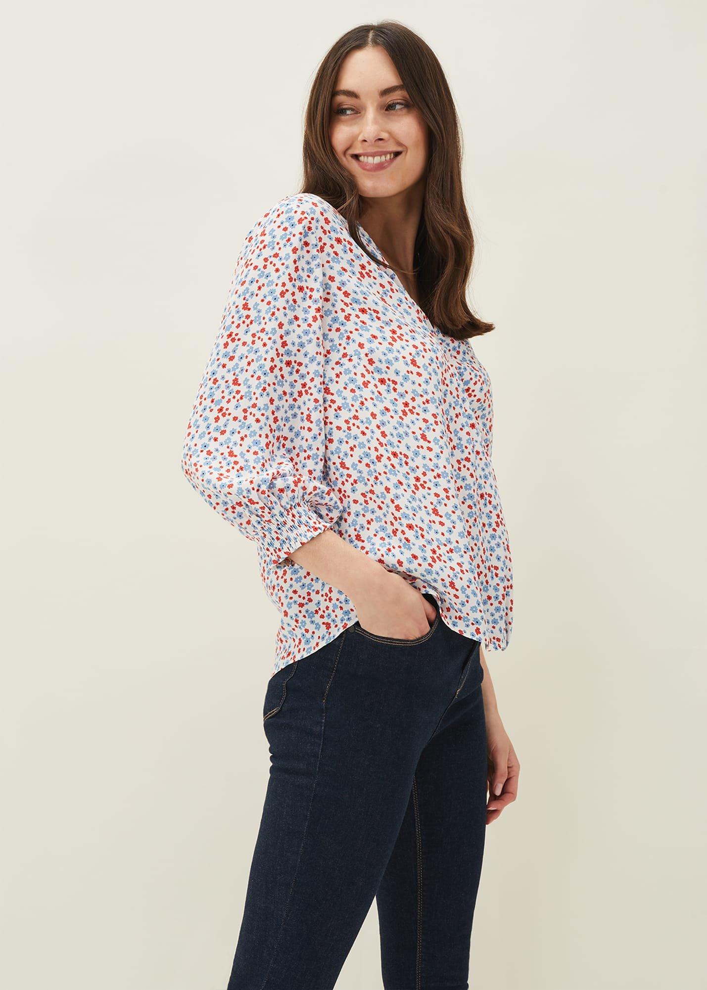 Siera Ditsy Blouse