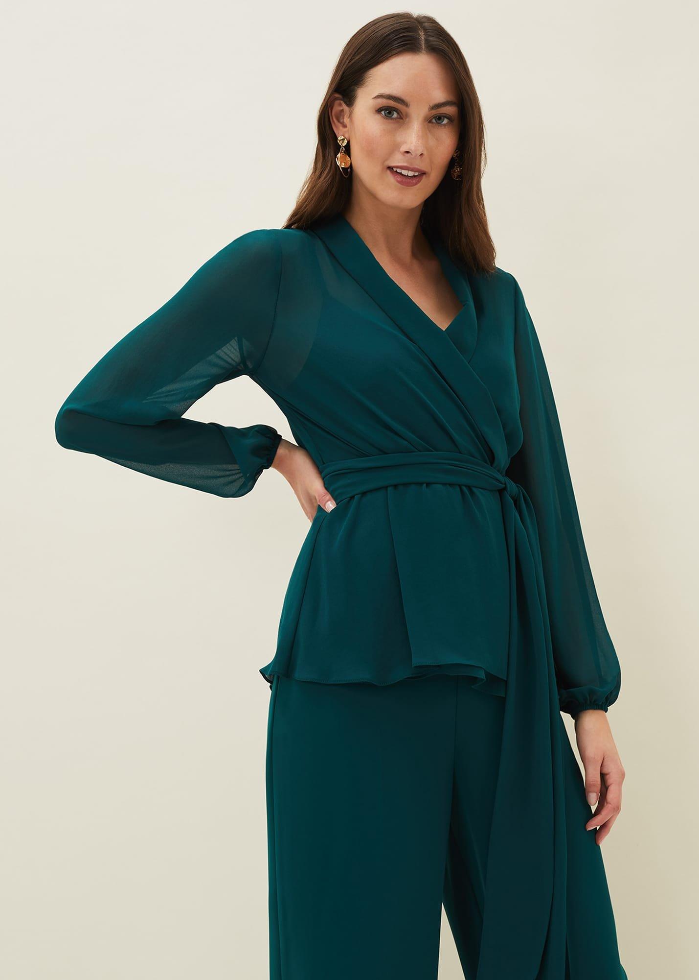 Florentine Wrap Co-Ord Top