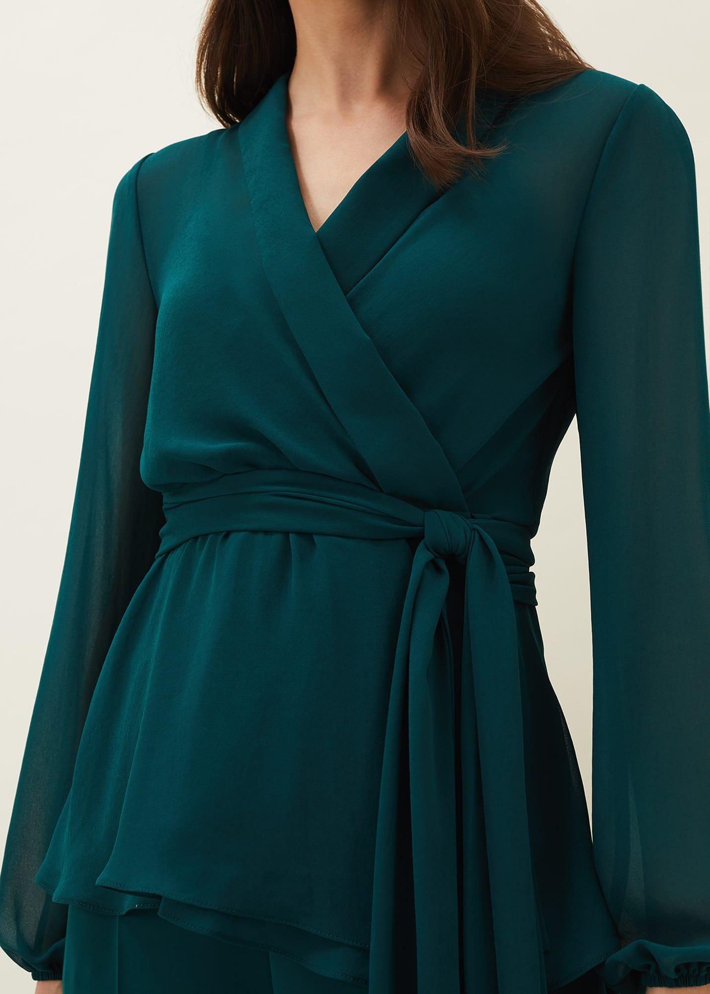 Florentine Wrap Co-Ord Top