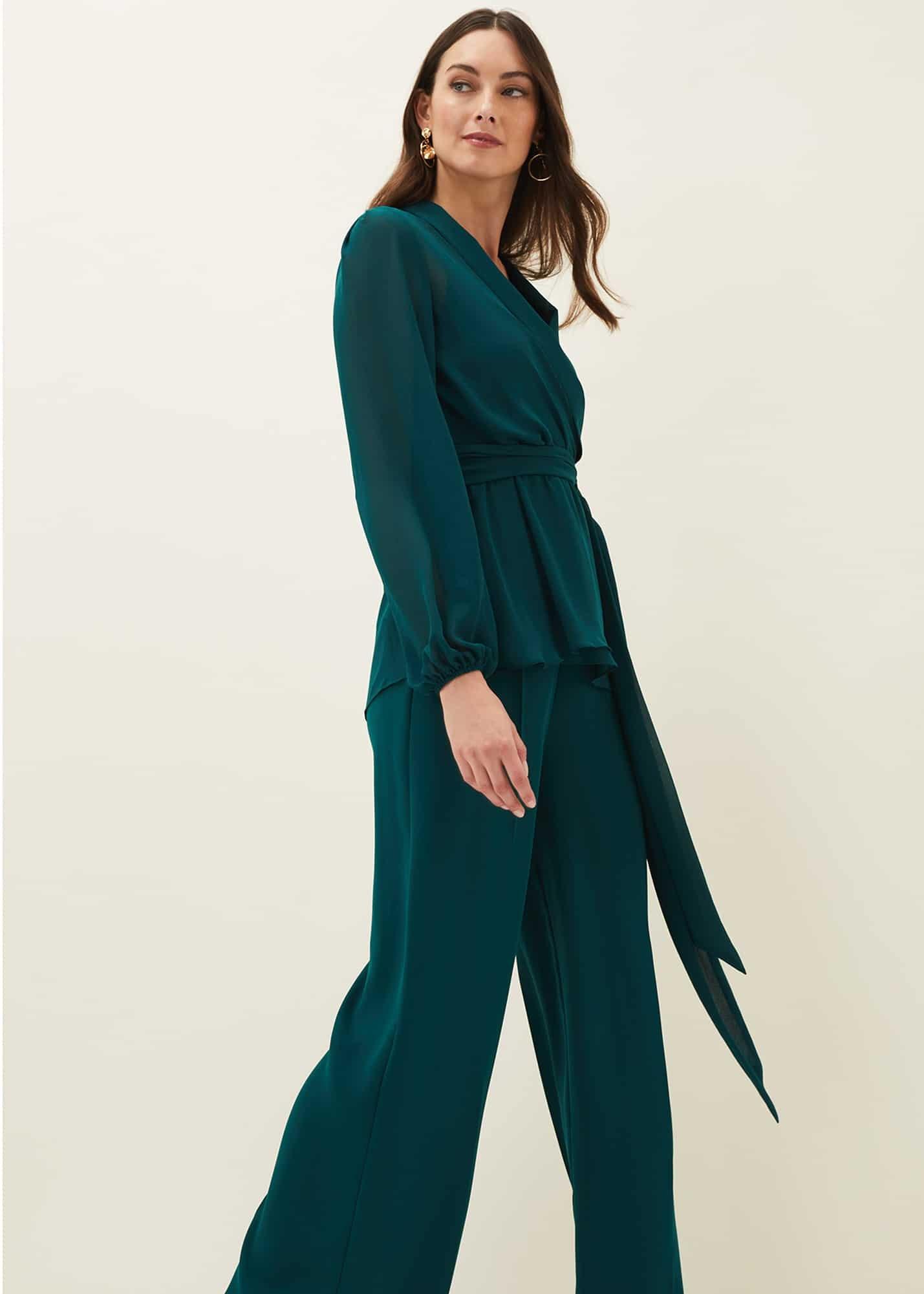Florentine Wrap Co-Ord Top