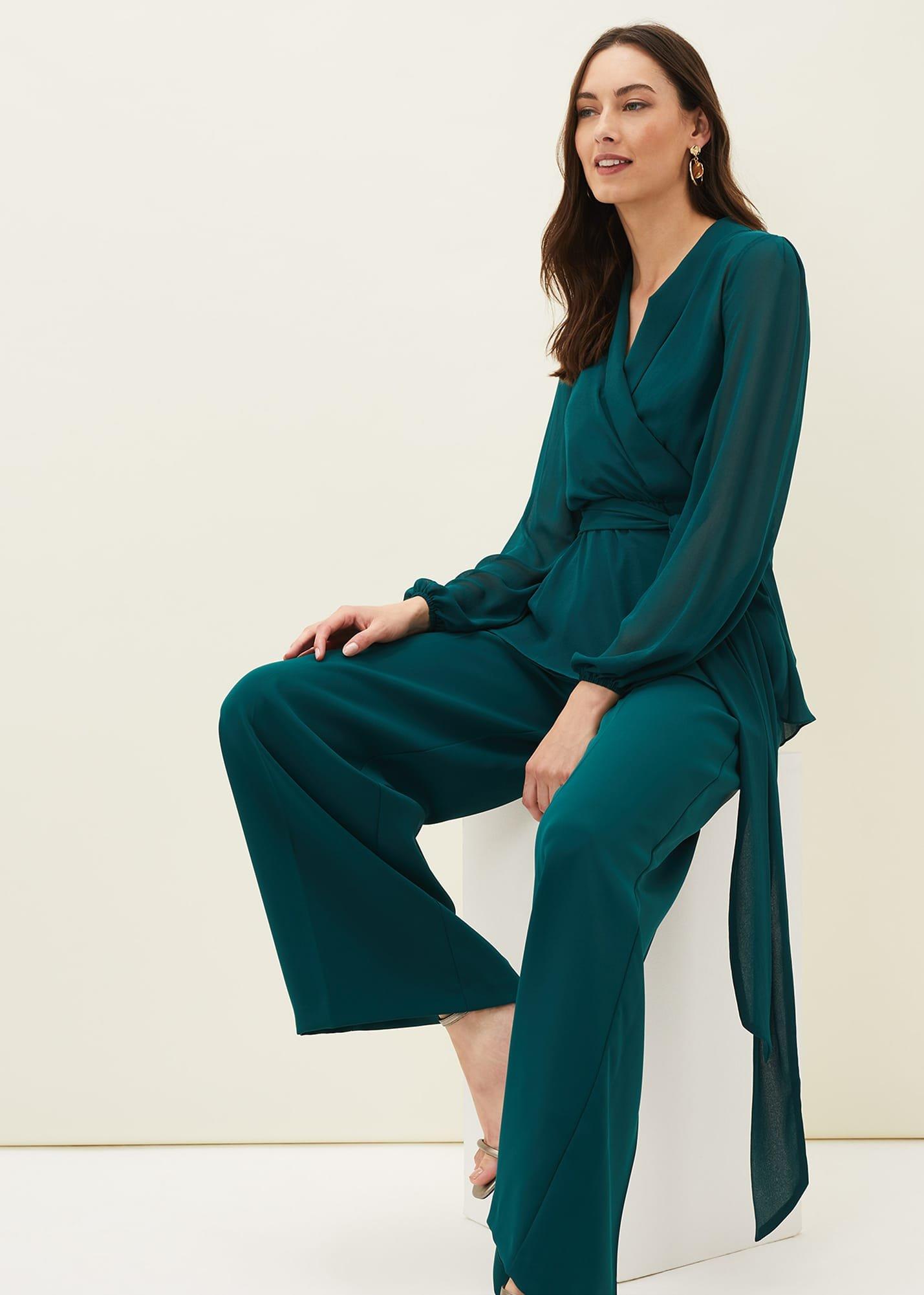 Florentine Wrap Co-Ord Top
