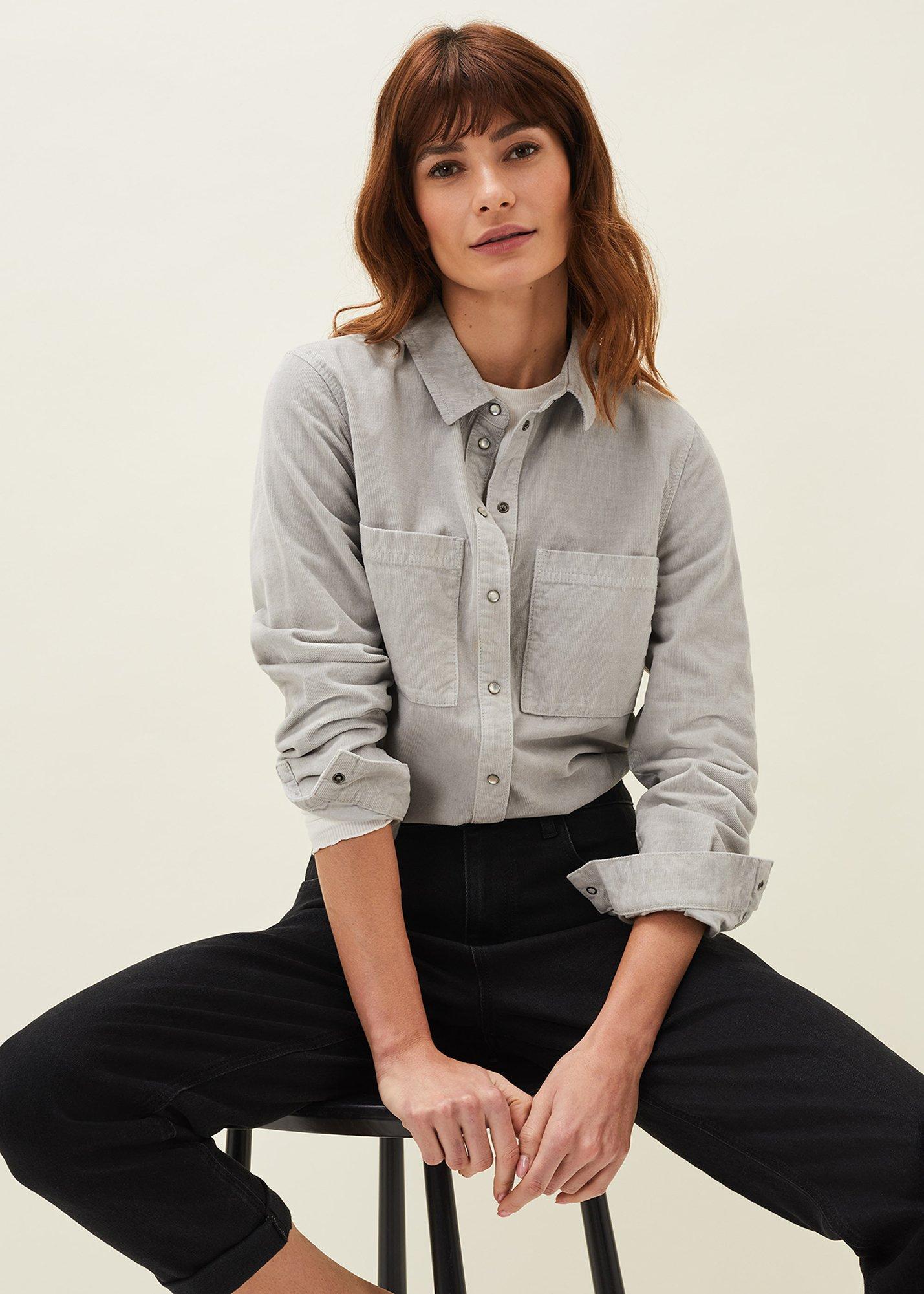 Peggie Corduroy Oversized Shirt
