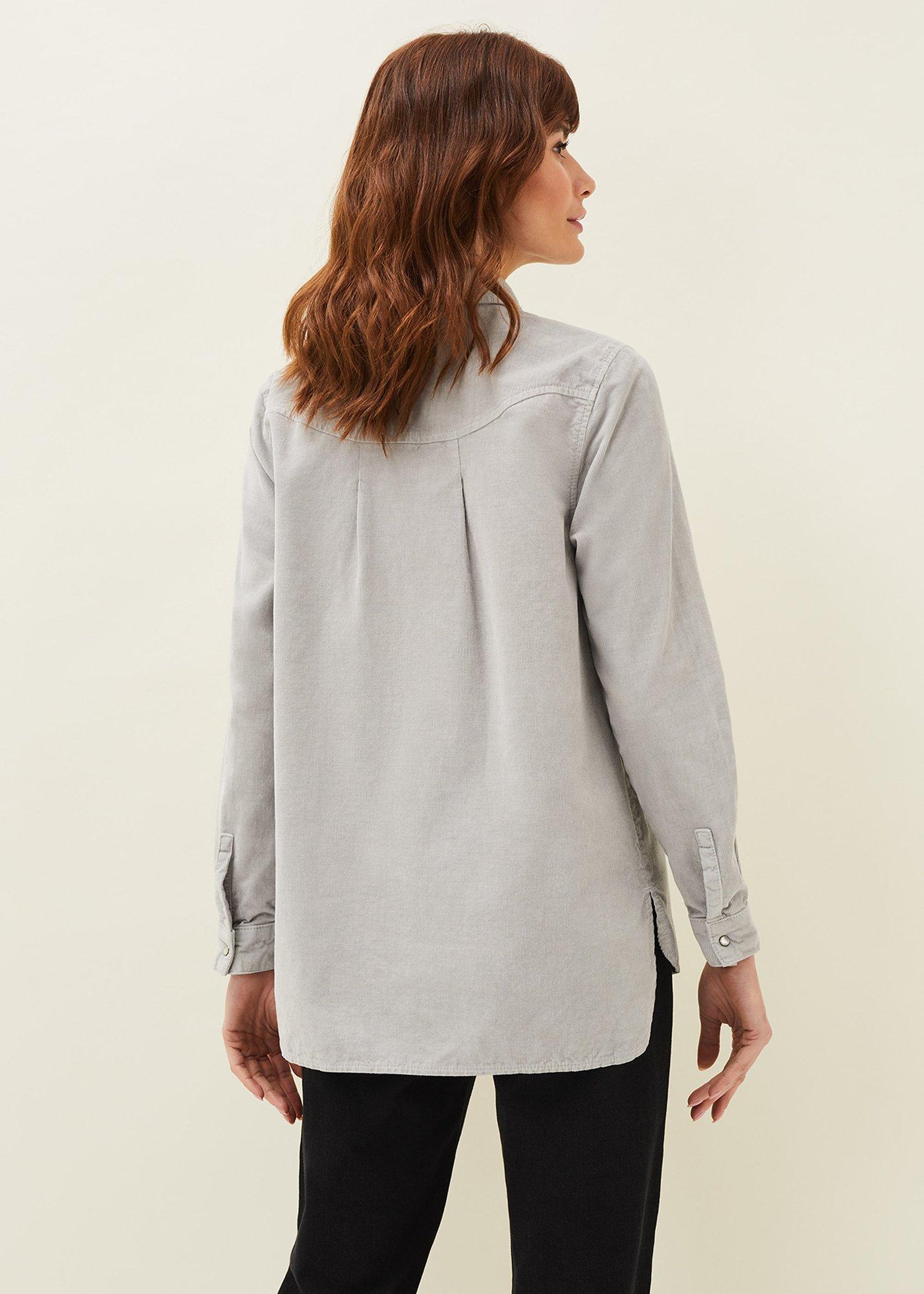 Peggie Corduroy Oversized Shirt