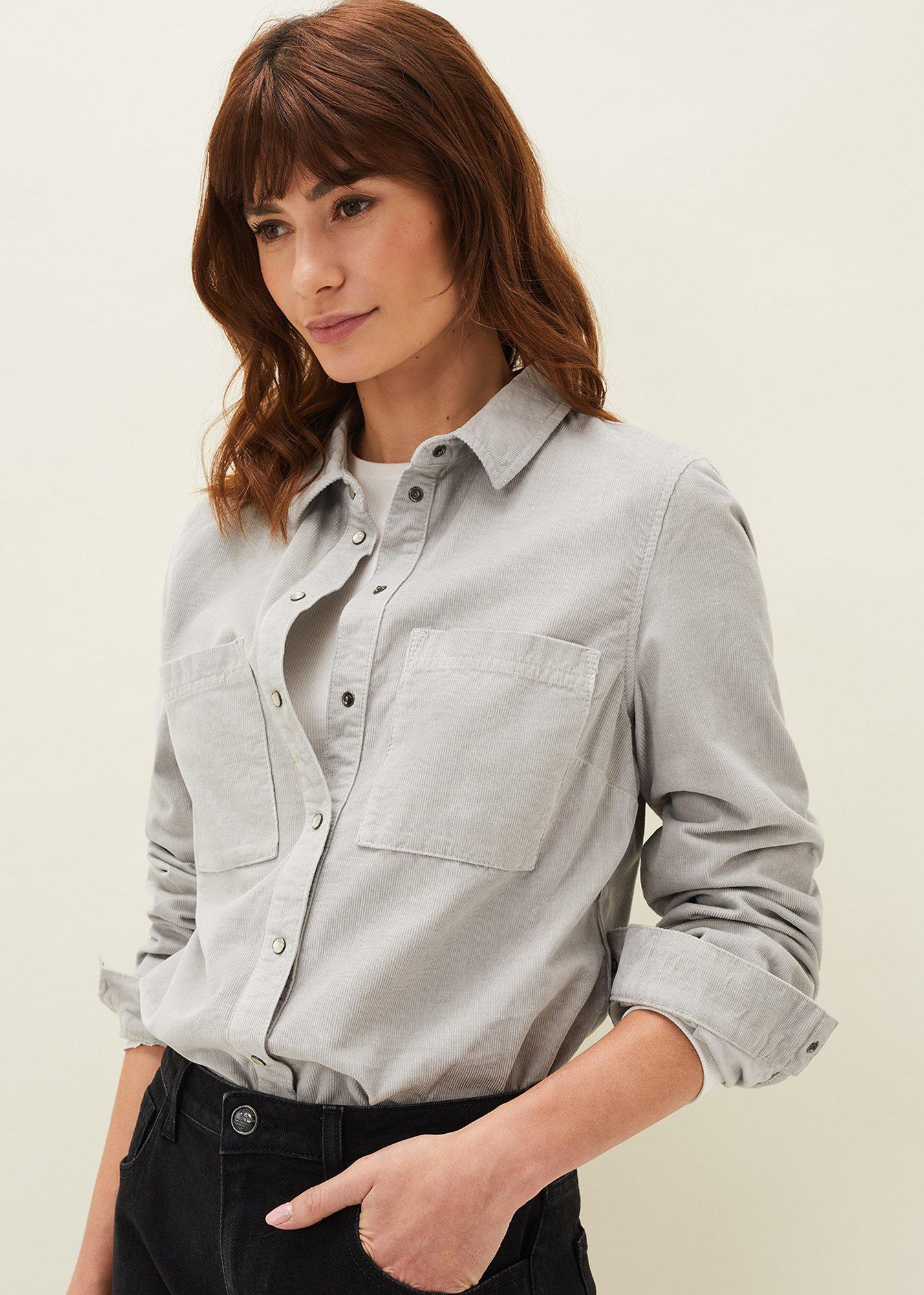 Peggie Corduroy Oversized Shirt