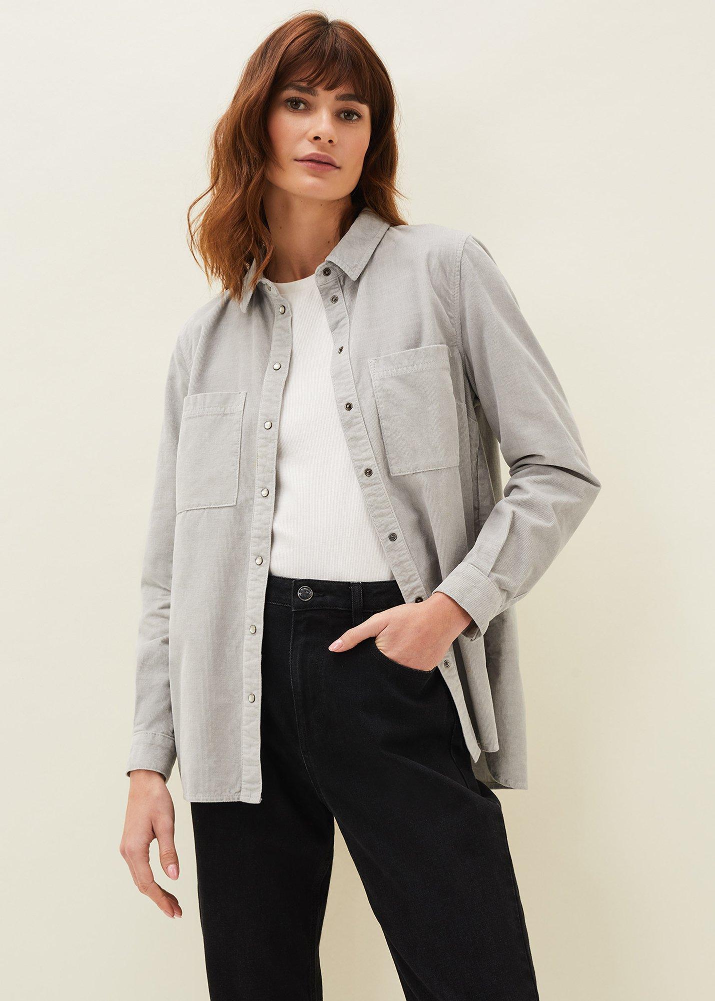 Peggie Corduroy Oversized Shirt