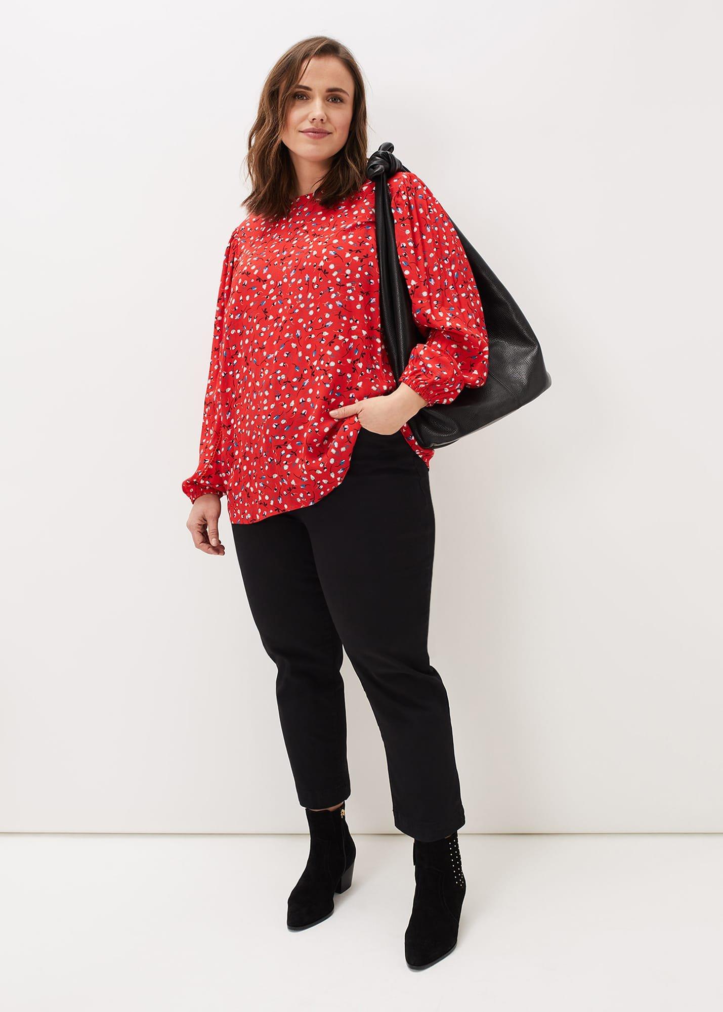 Alexandra Ditsy Floral Print Blouse