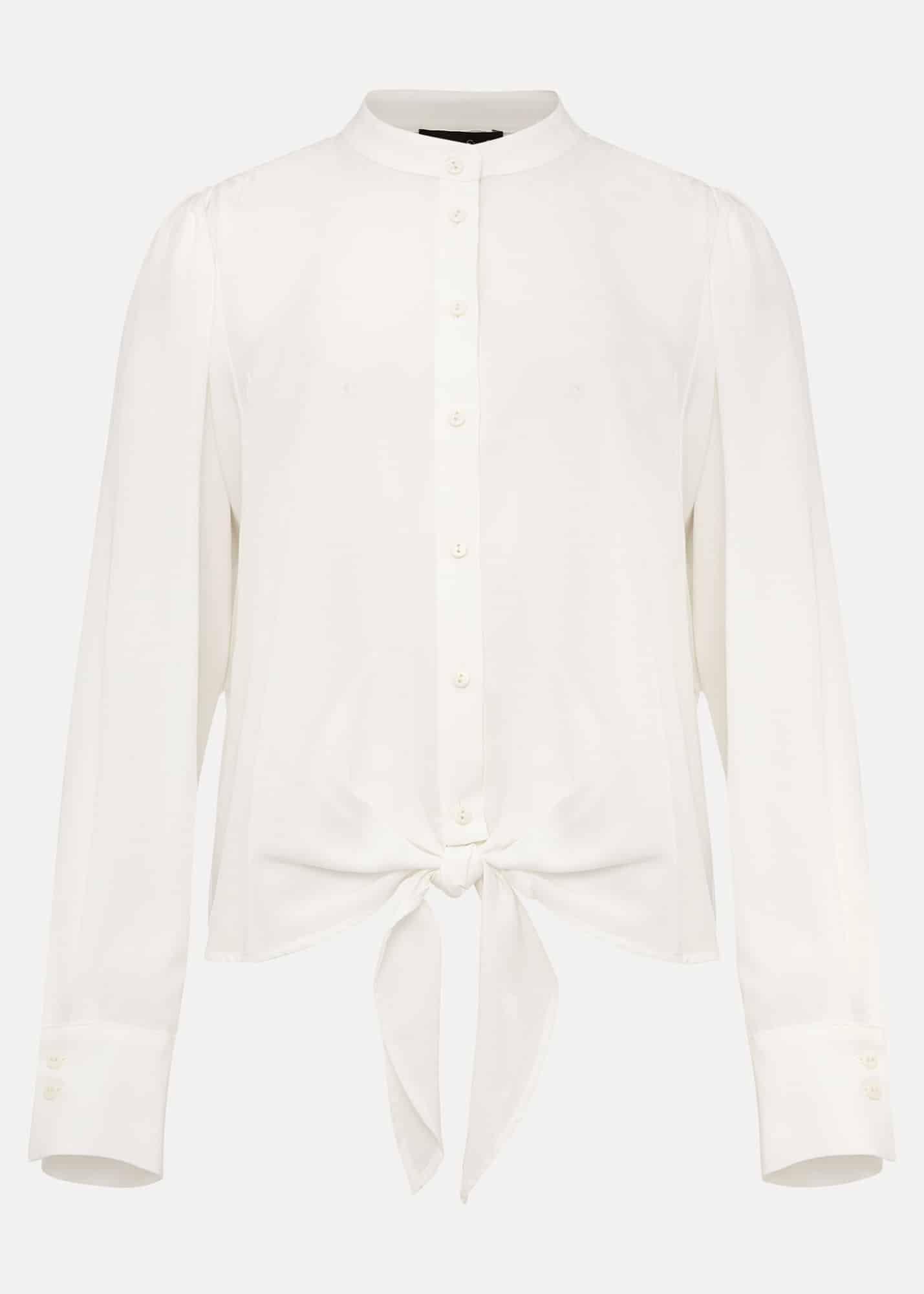 Maura Tie Front Blouse