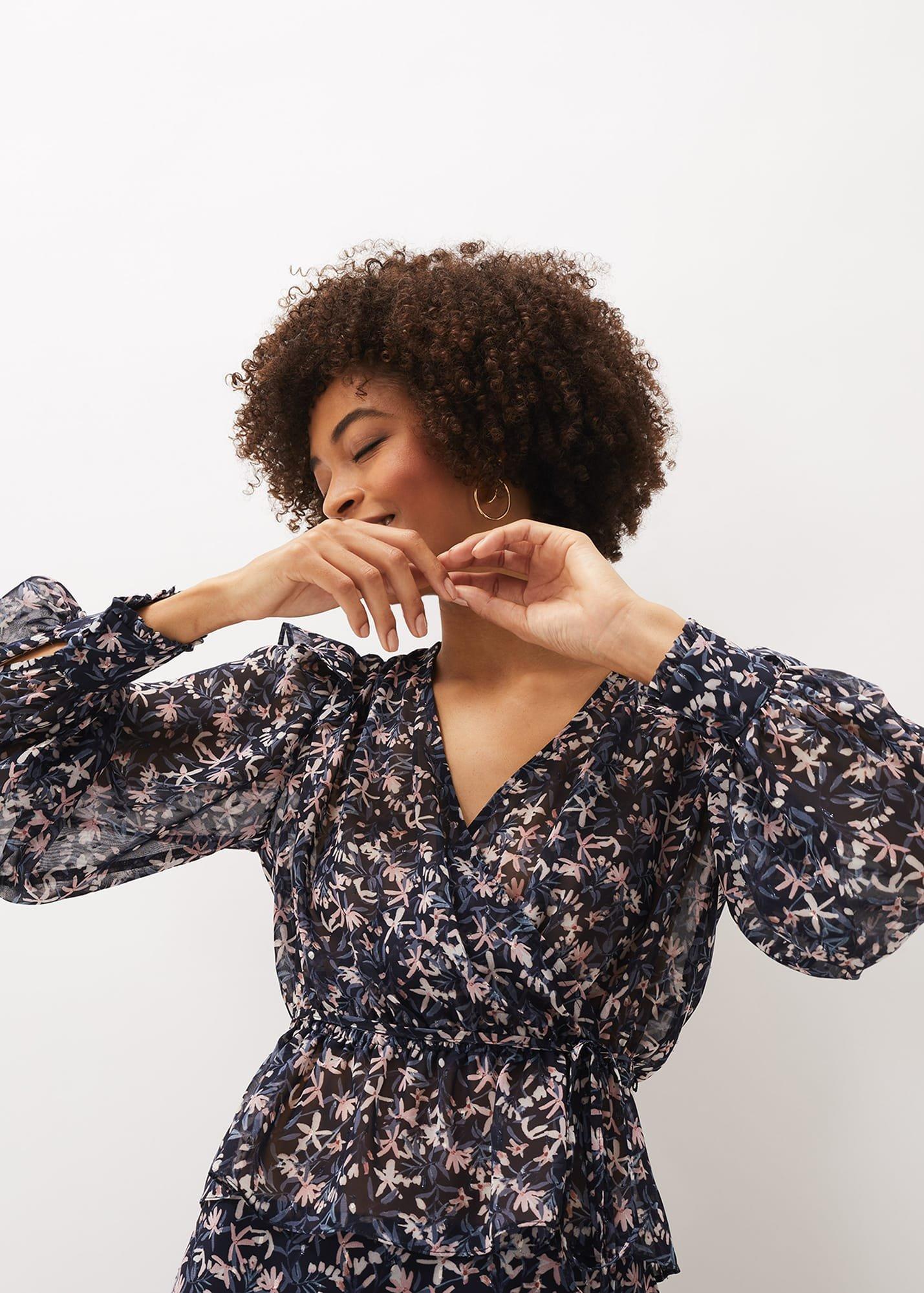 Lola Floral Co-Ord Blouse