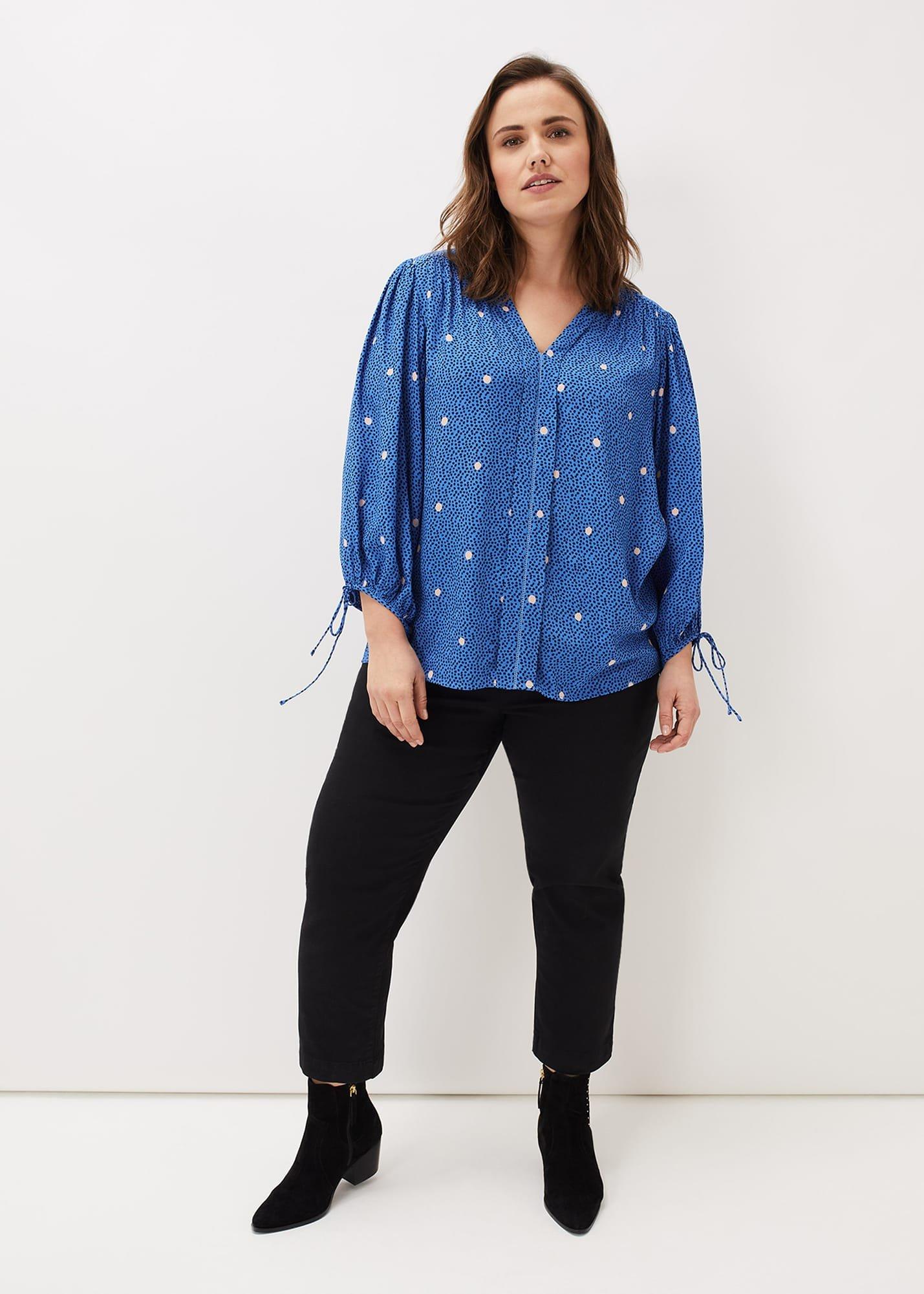 Annalise Spot Blouse