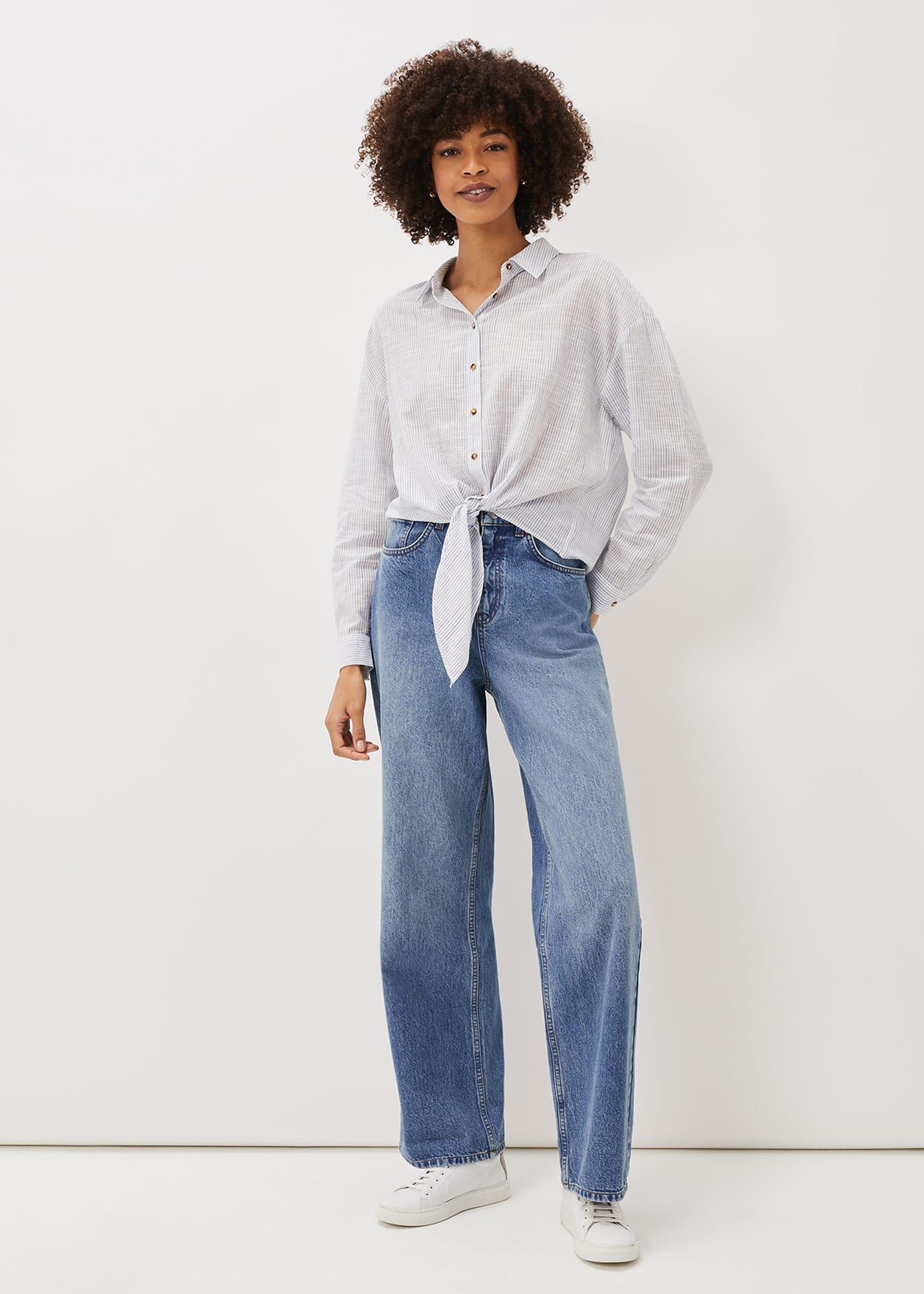 Roka Stripe Blouse
