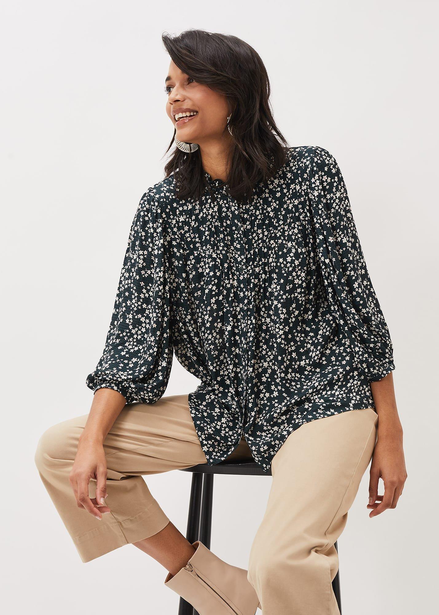 Lennox Ditsy Print Blouse