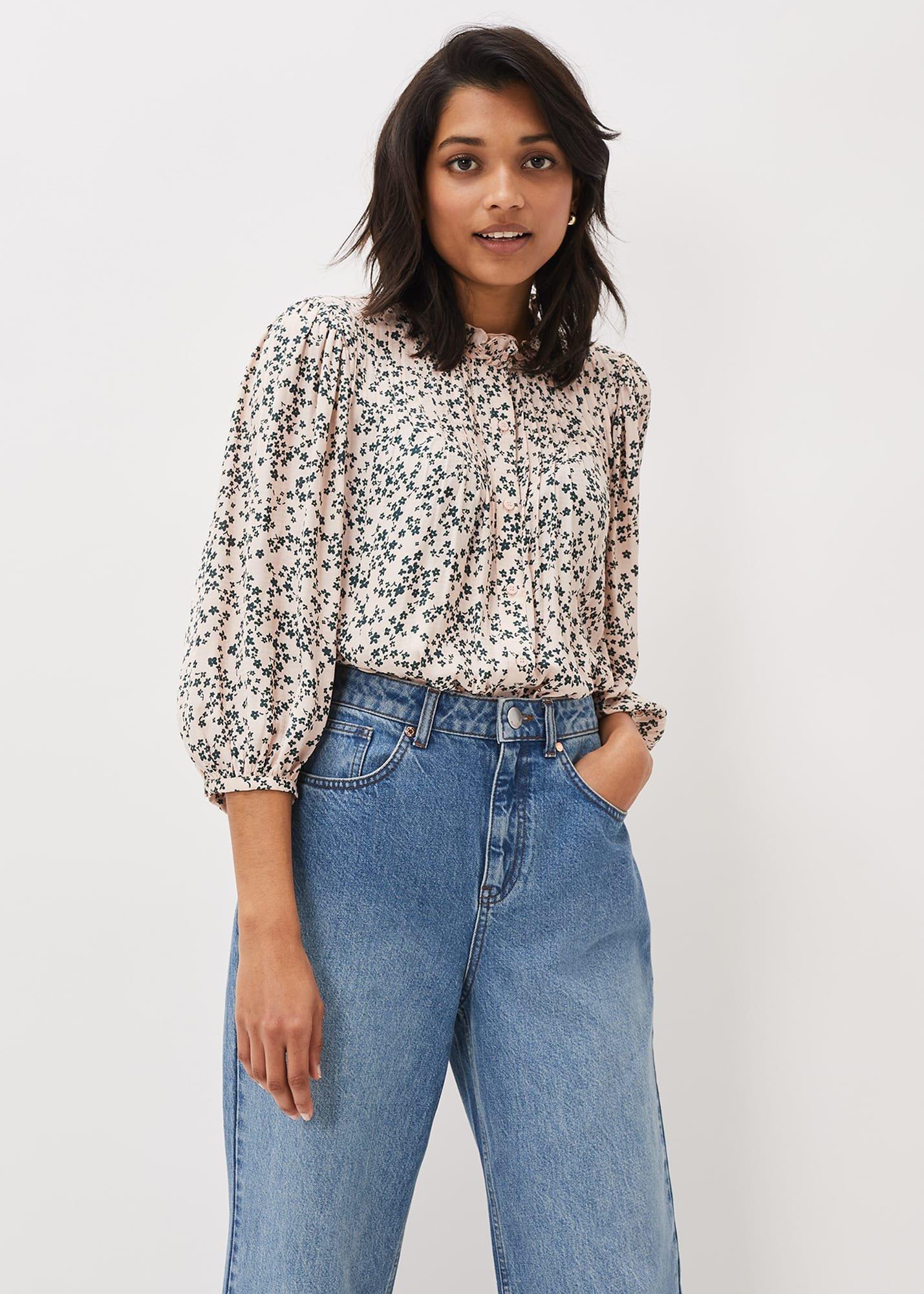 Lennox Ditsy Print Blouse