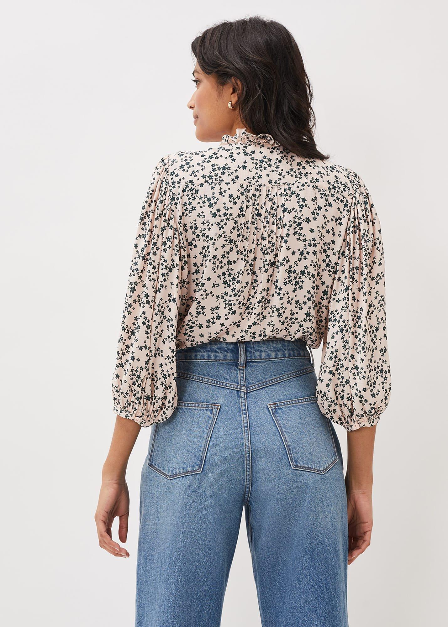 Lennox Ditsy Print Blouse