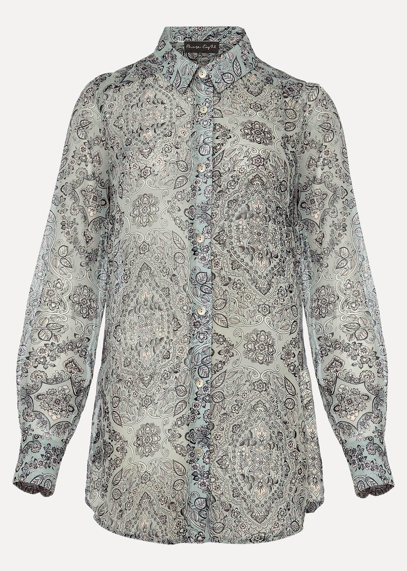 Polly Paisley Print Blouse