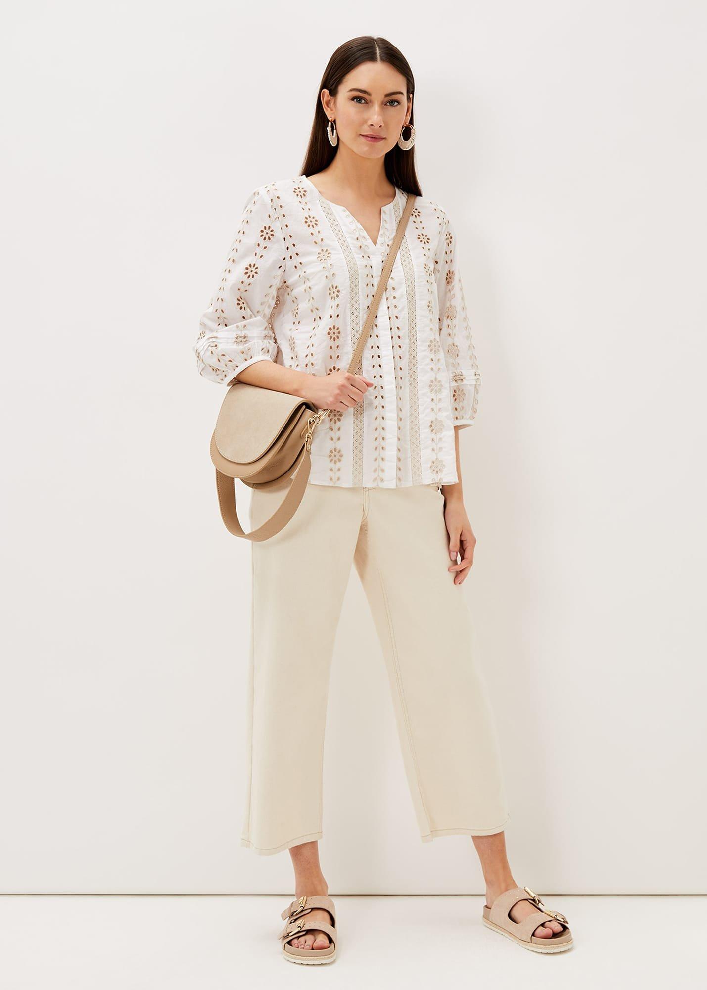 Caela Broderie Blouse